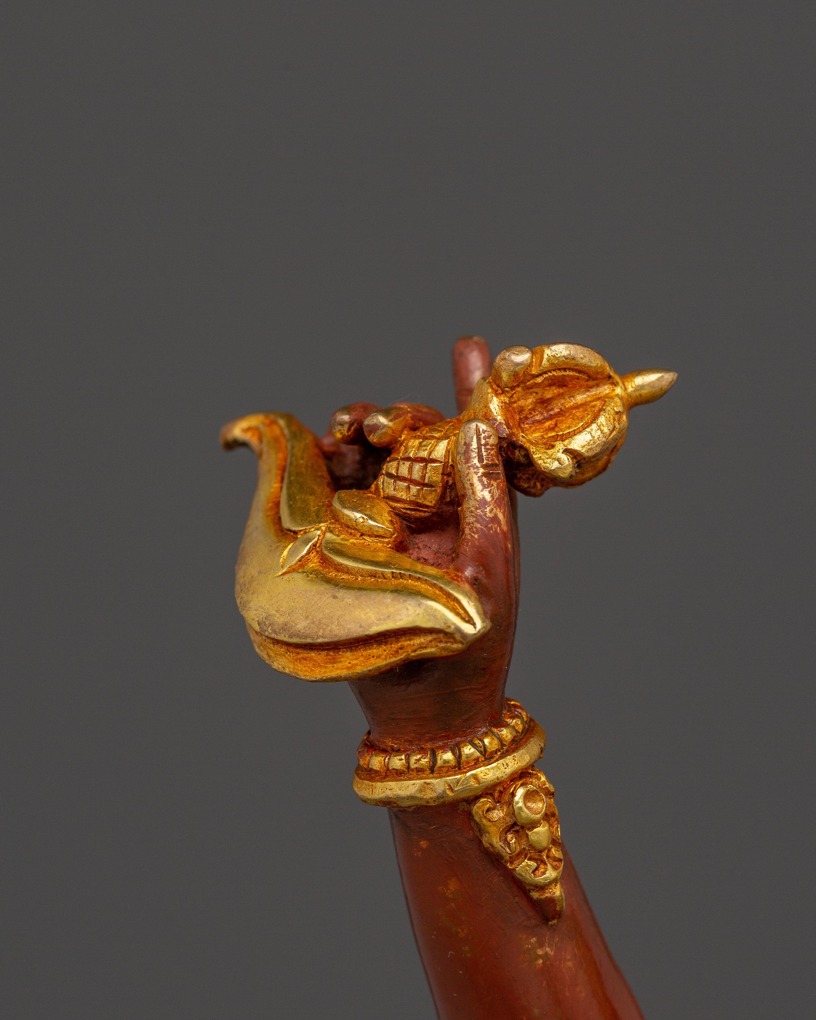 Red Dorje Phagmo Statue | Tibetan Buddhist Dakini Artwork