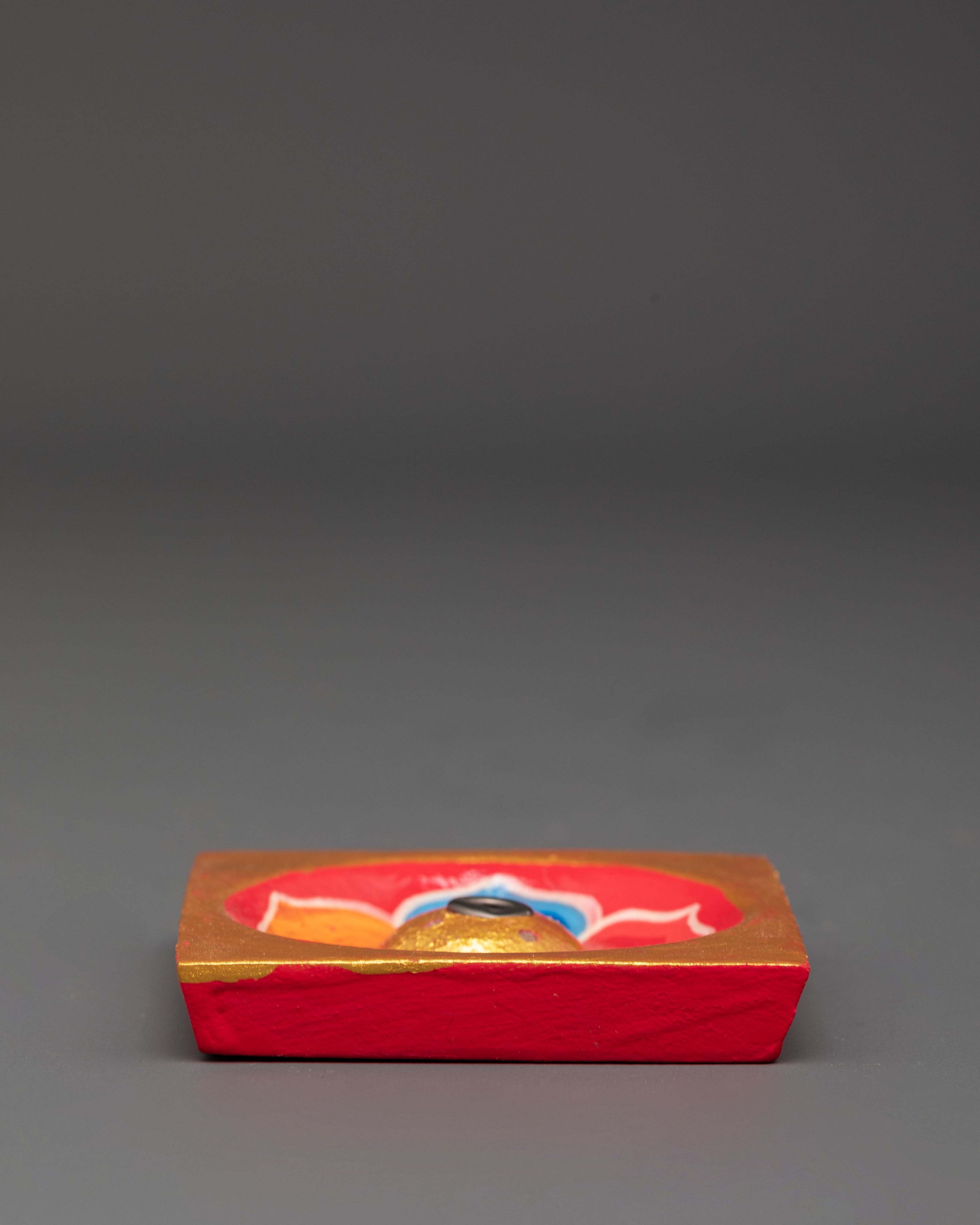 Handmade Tibetan Wooden Incense Holder