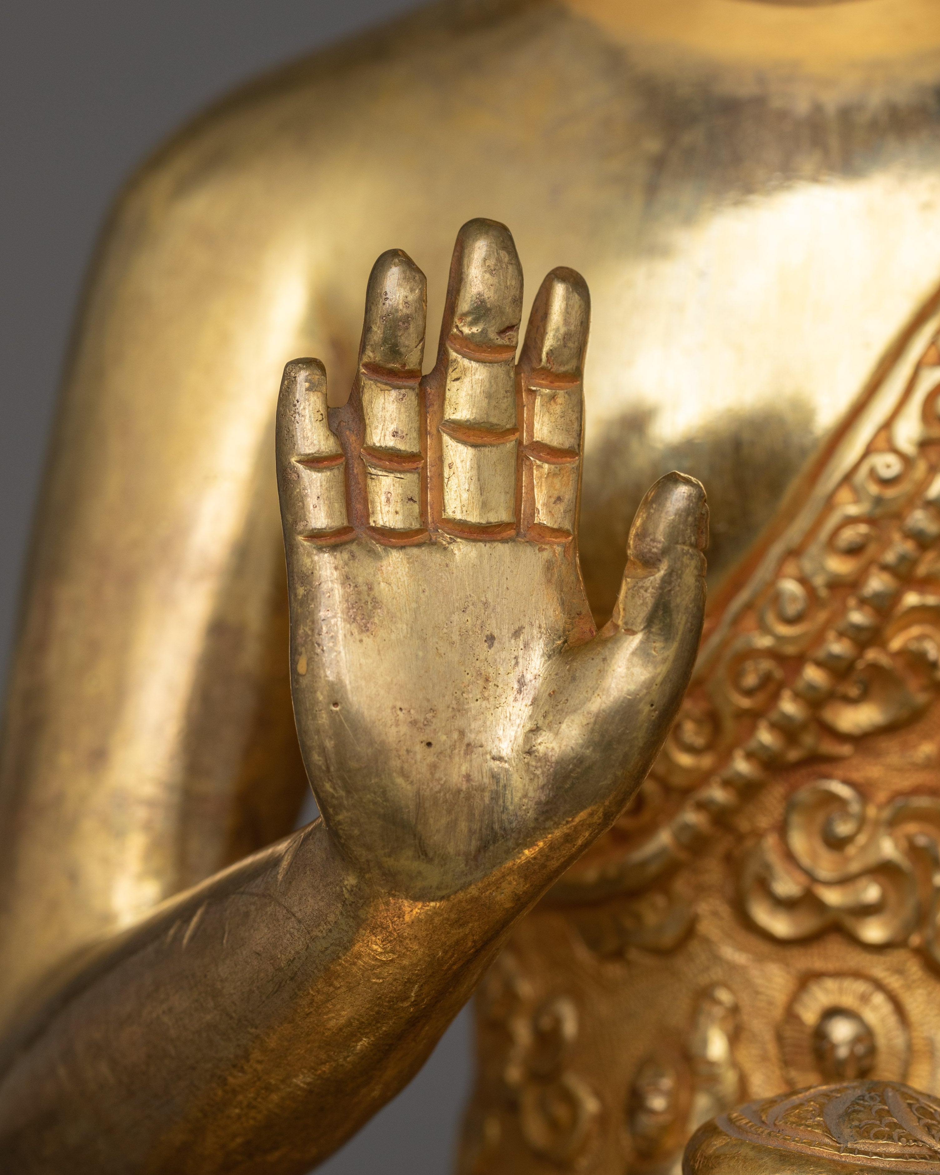 Hand Made Amogasiddhi Statue | The Buddha of Fearlessness