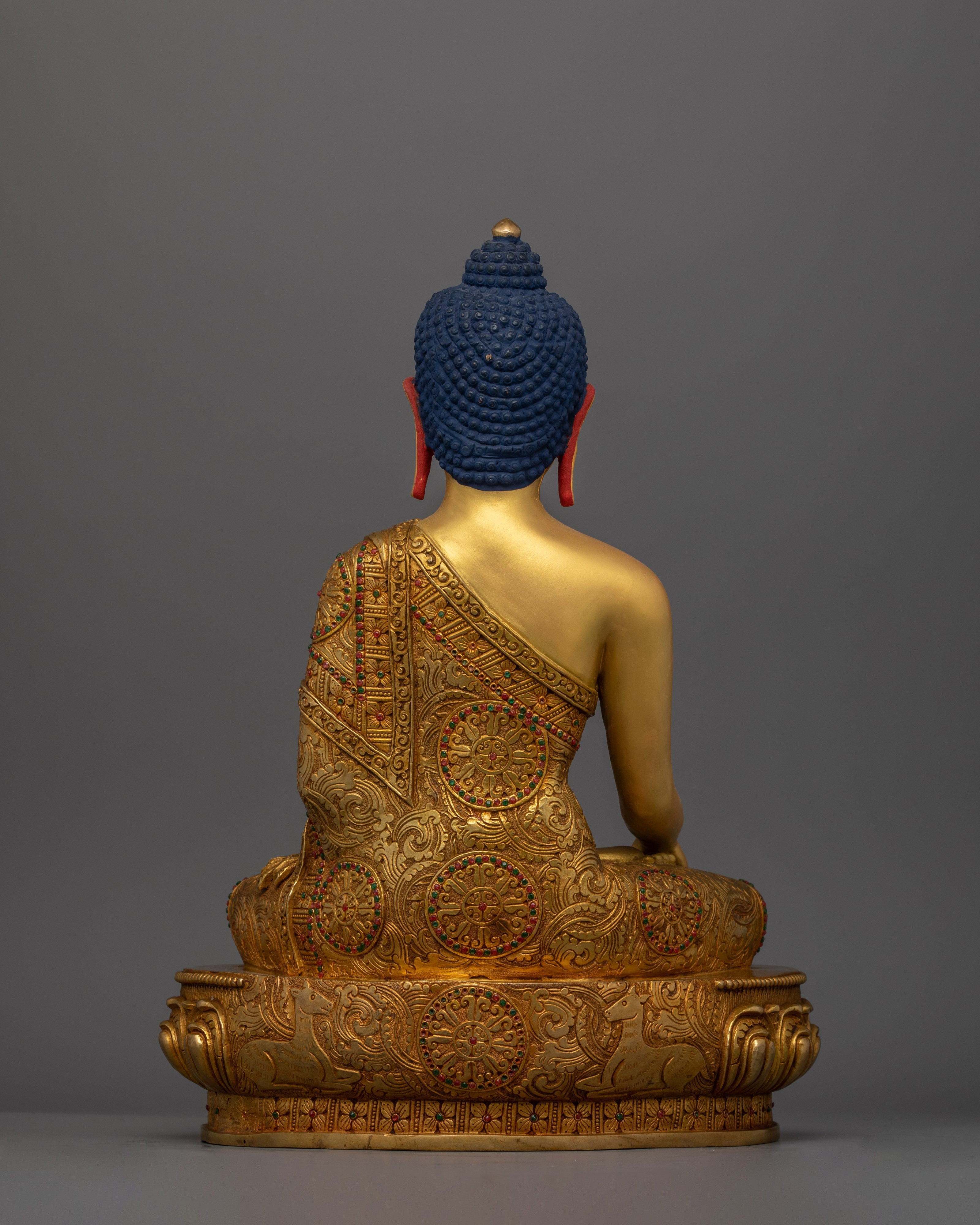 Lord Shakyamuni Buddha "Founder of Buddhism" Statue | Handmade Buddhist Altar Decor