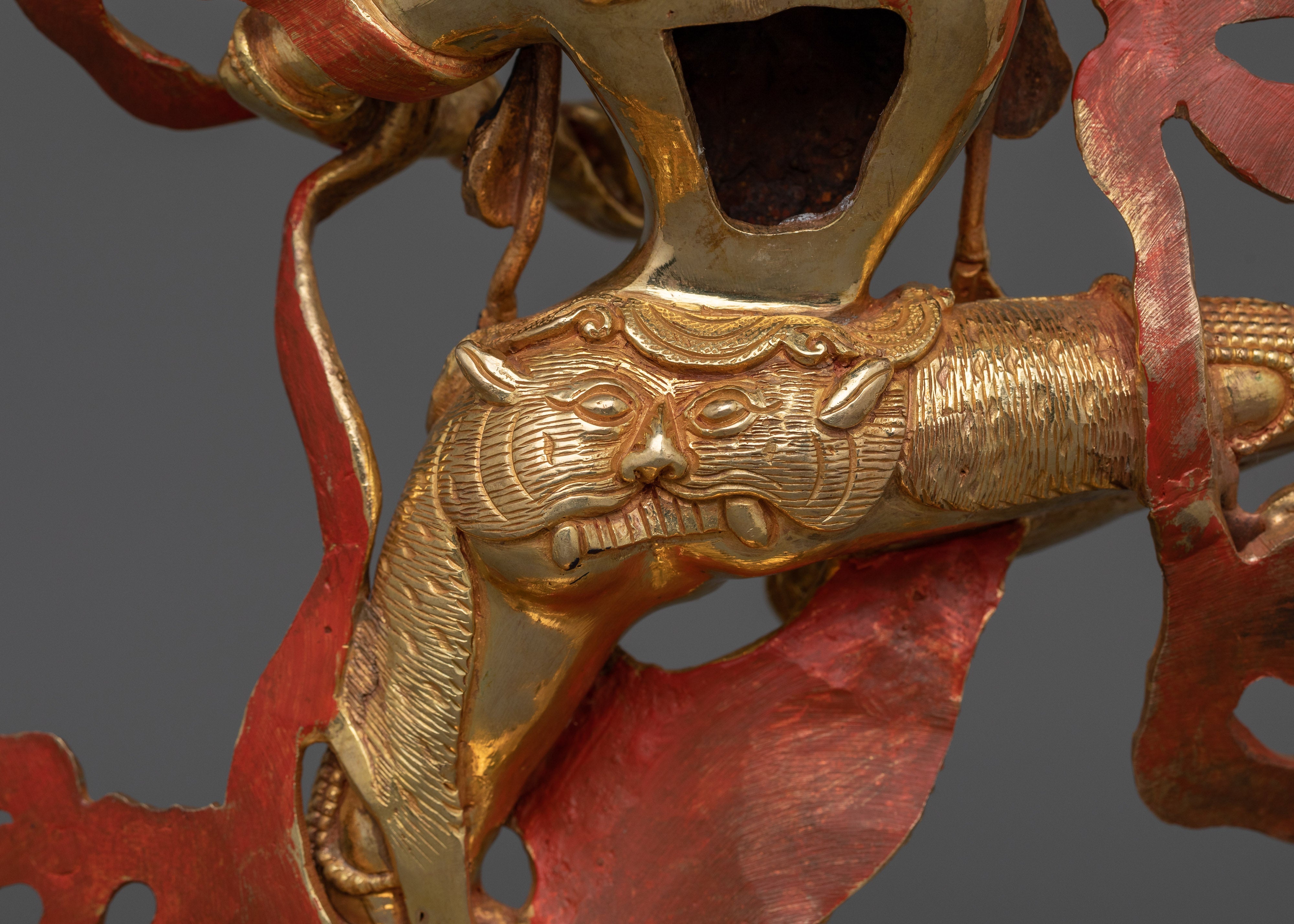 Simhamukha Lion Faced Dakini | Wrathful Goddess