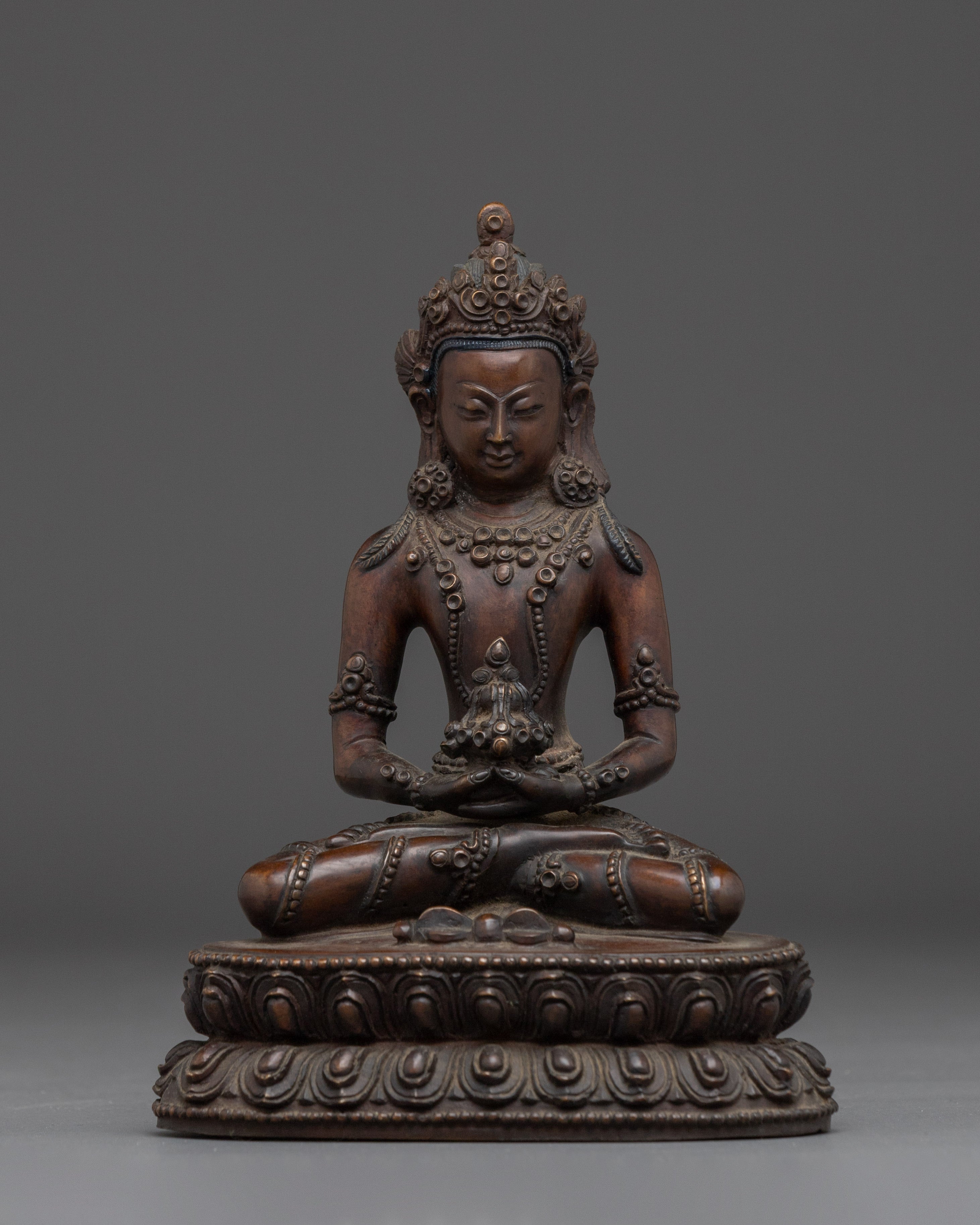 Boddhisattva Oxidized Set | Seven Tibetan Deities
