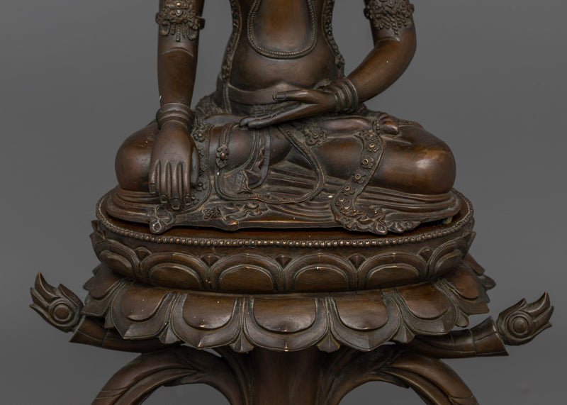 Buddha Statue Shakyamuni | Handcrafted Spiritual Sculpture for Sacred Spaces and Meditation