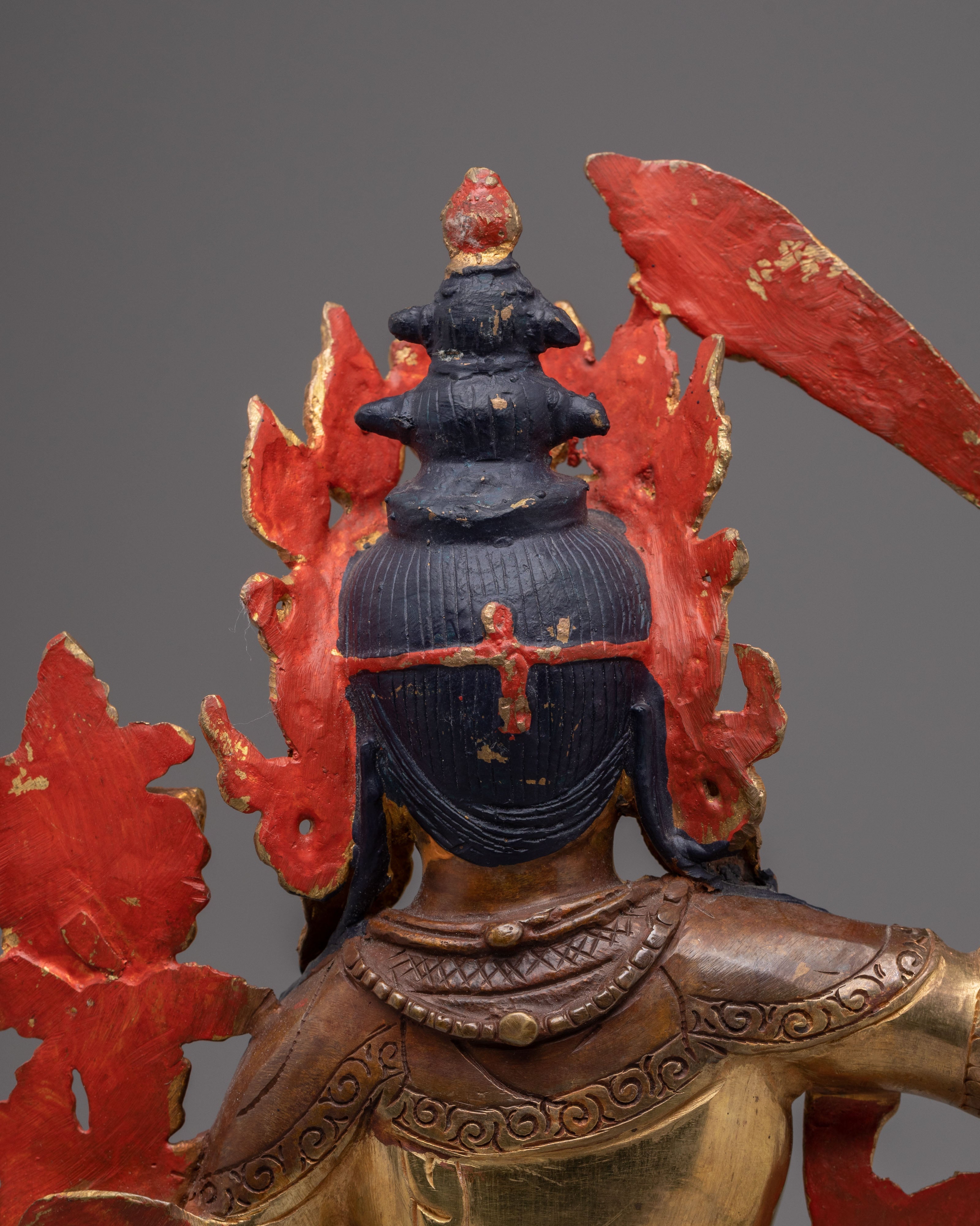 Tibetan Sacred Statue of Manjushri | One With Perfect Wisdom