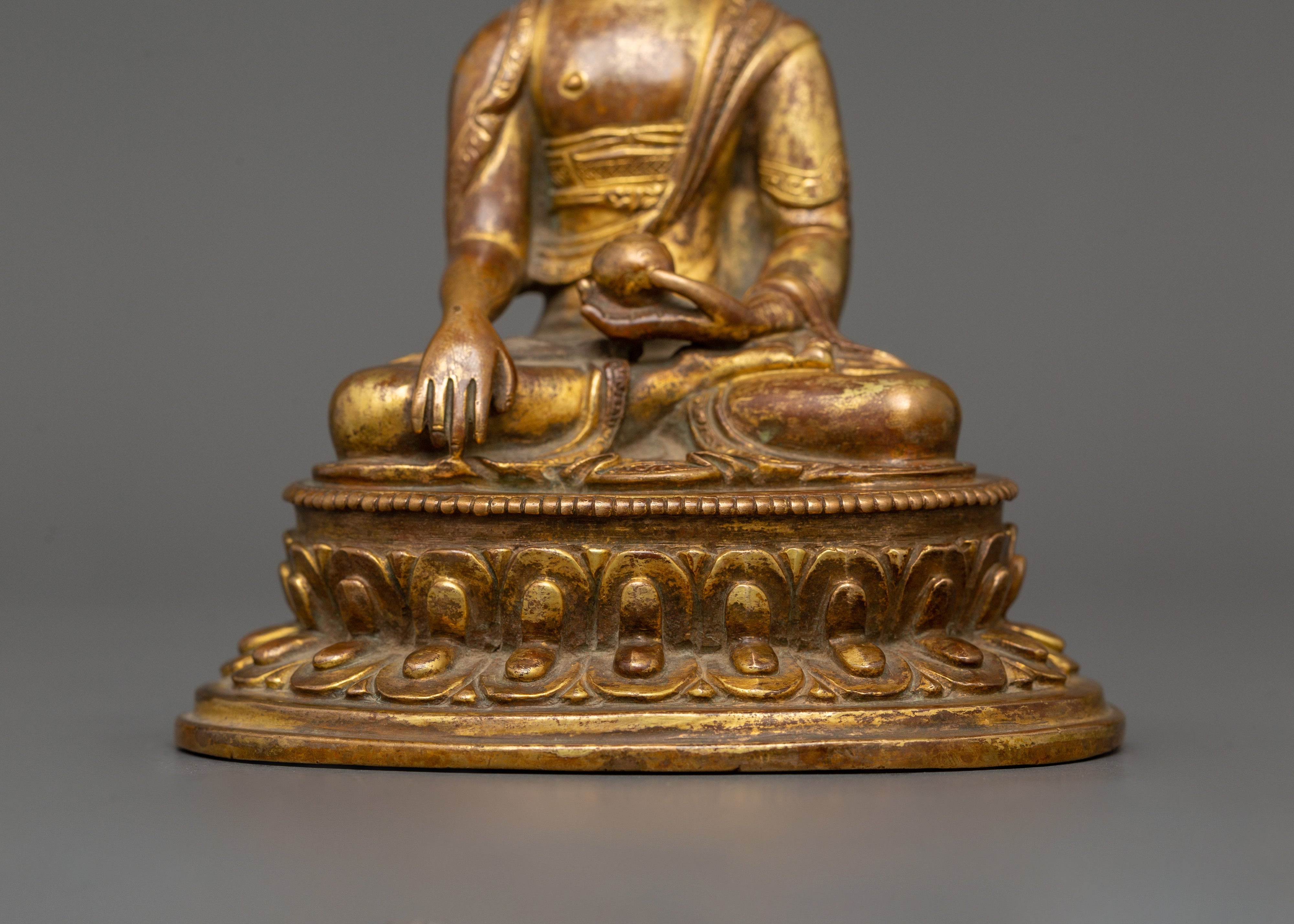 Shakyamuni Buddha with Halo | Meditation Buddha