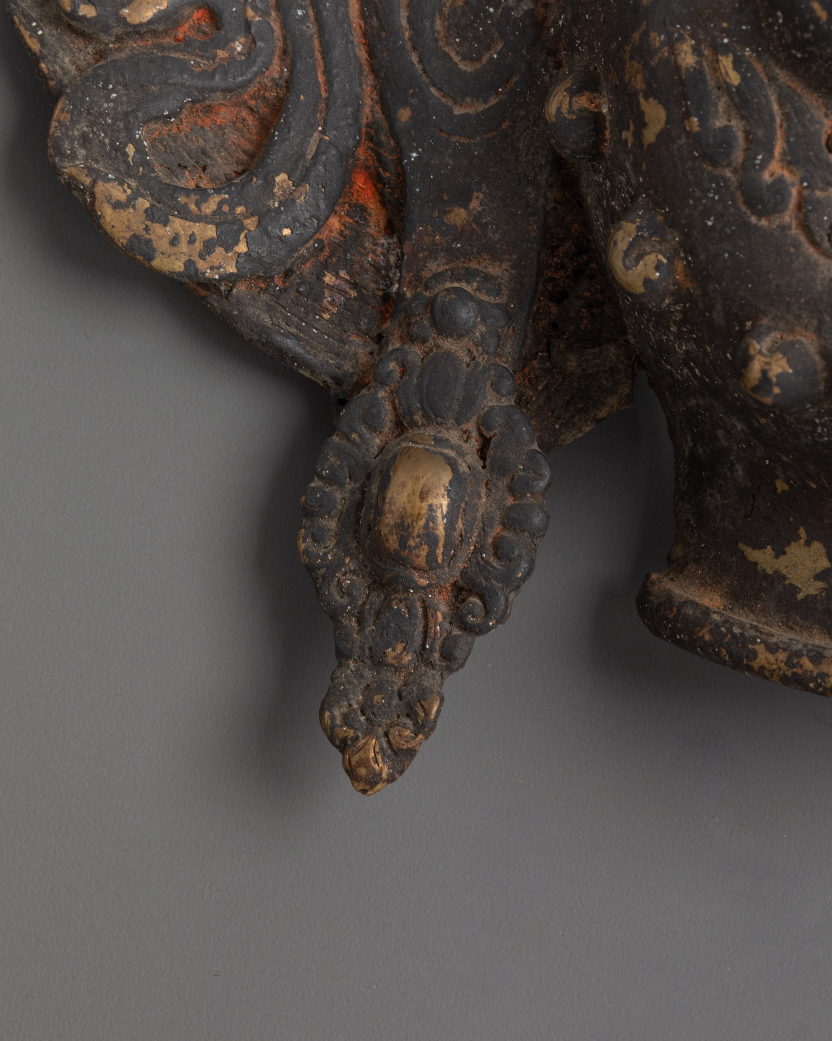 Brass Bhairav Wall Hanging | Tibetan Buddhist Wall Art