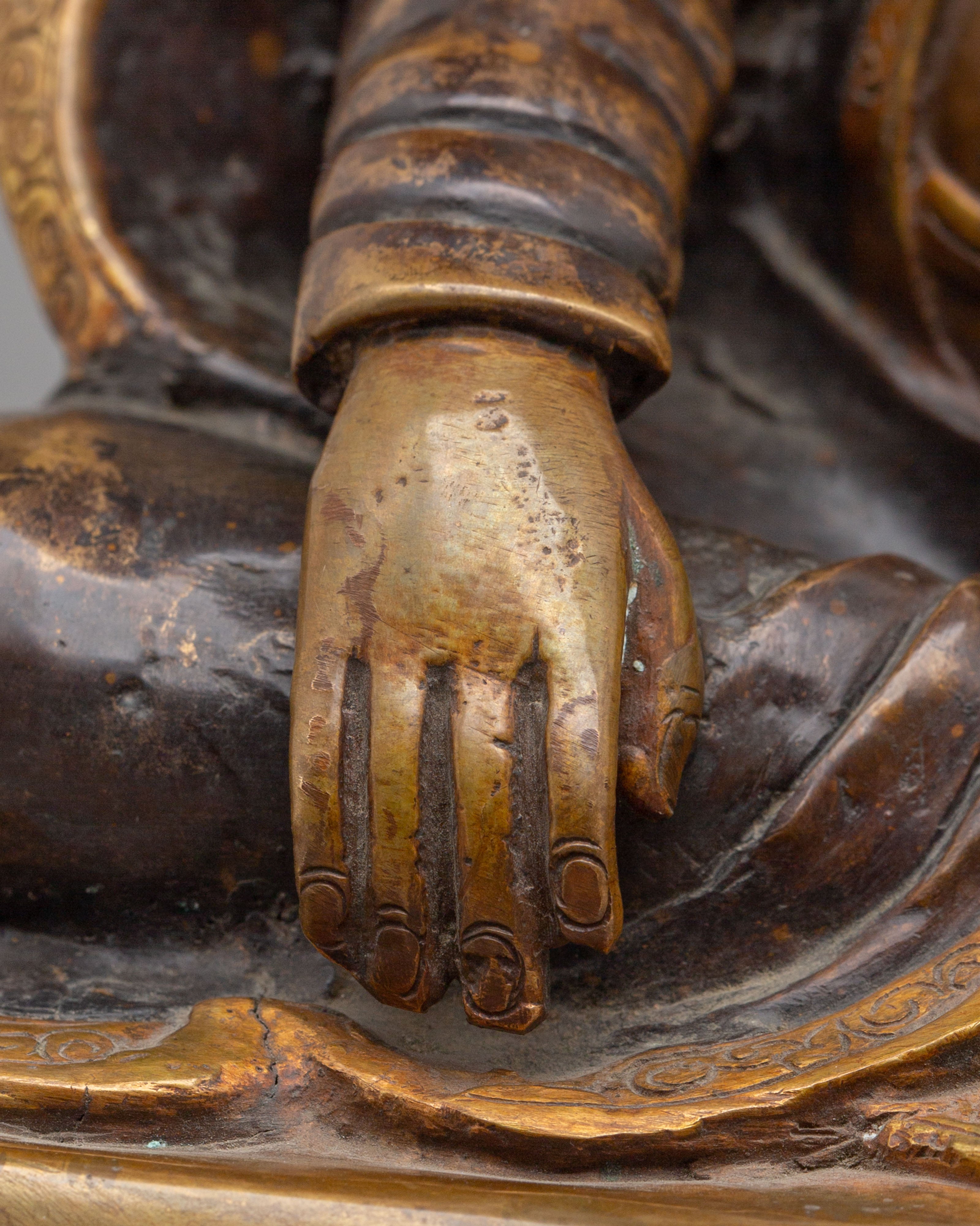 Traditional Marpha Altar Sculpture | A Sacred Representation of Enlightenment
