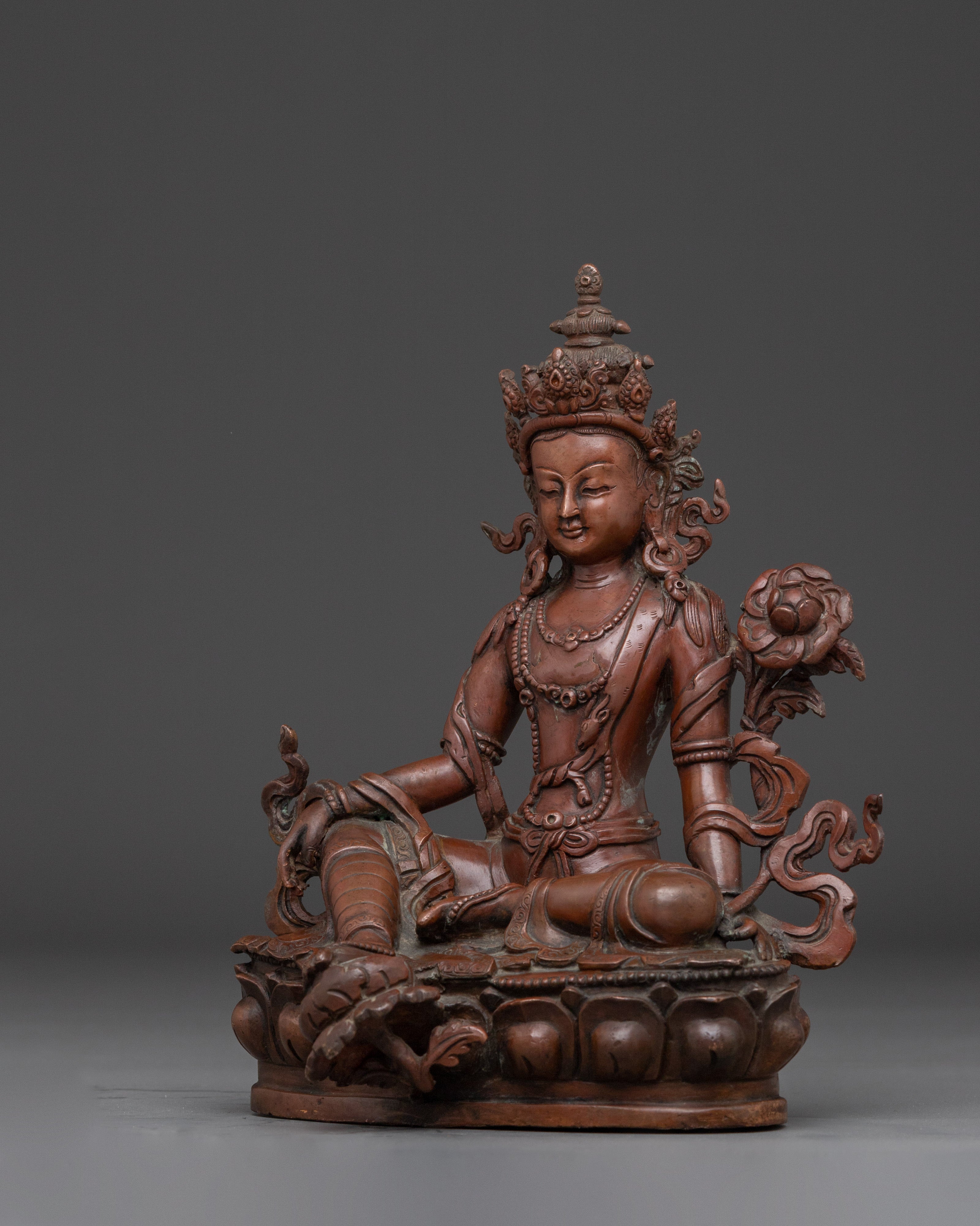 Dharma Practitioner Chenrezig Statue | Avalokiteshvara Figurine