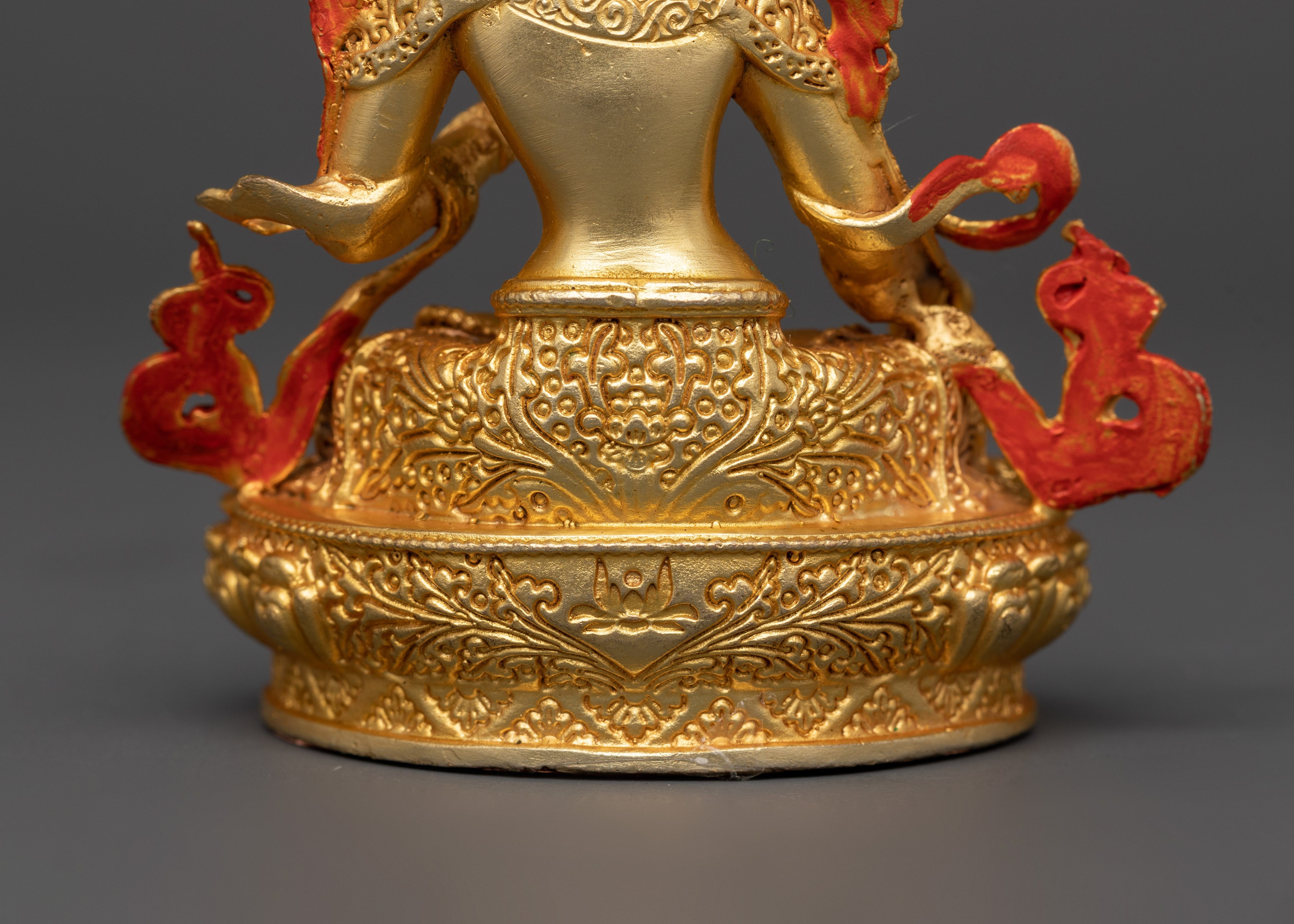Divine White Tara | Gold-Plated Copper Goddess of Compassion