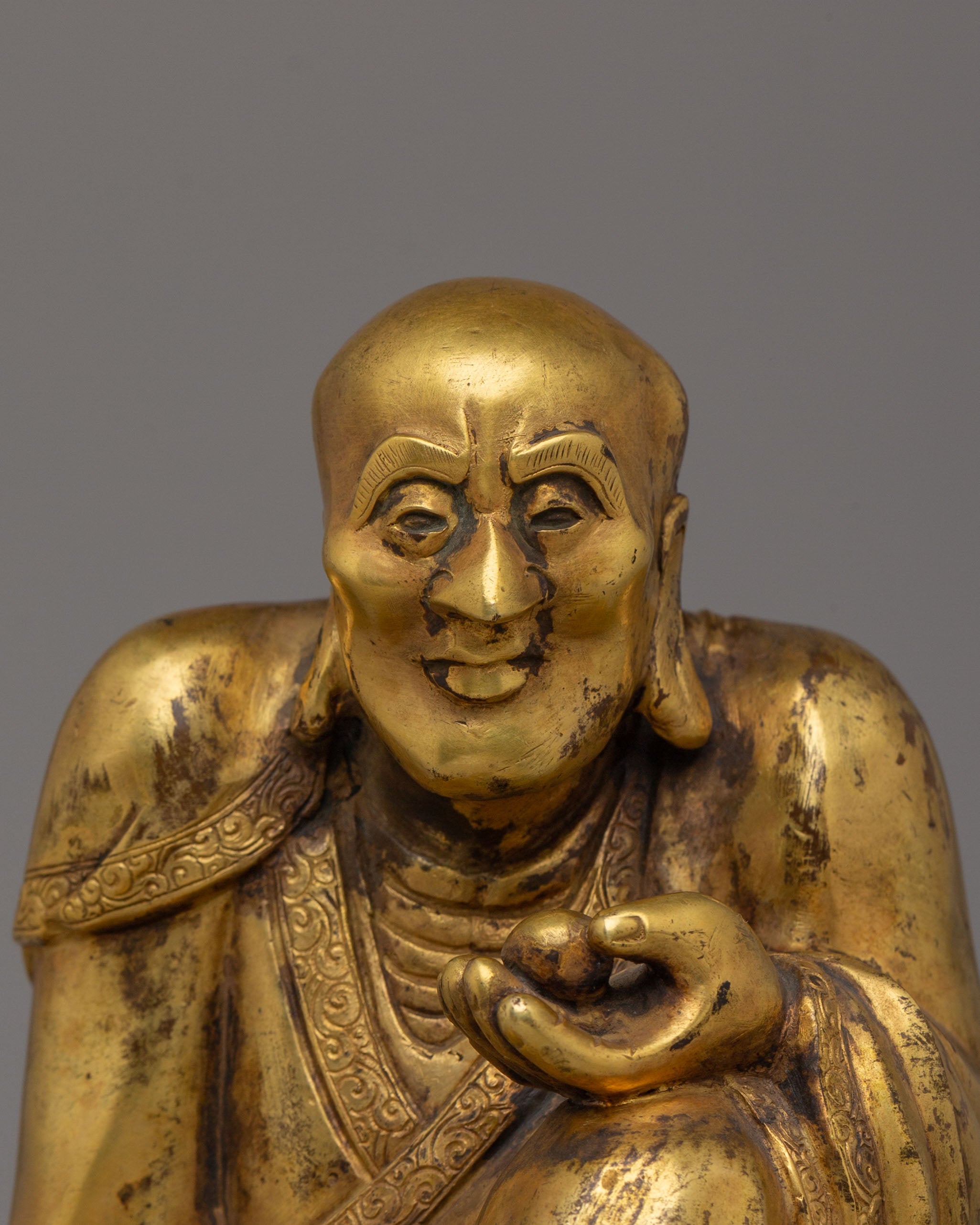 Tibetan Buddhist Kshitigarbha Statue | Symbol of Compassion
