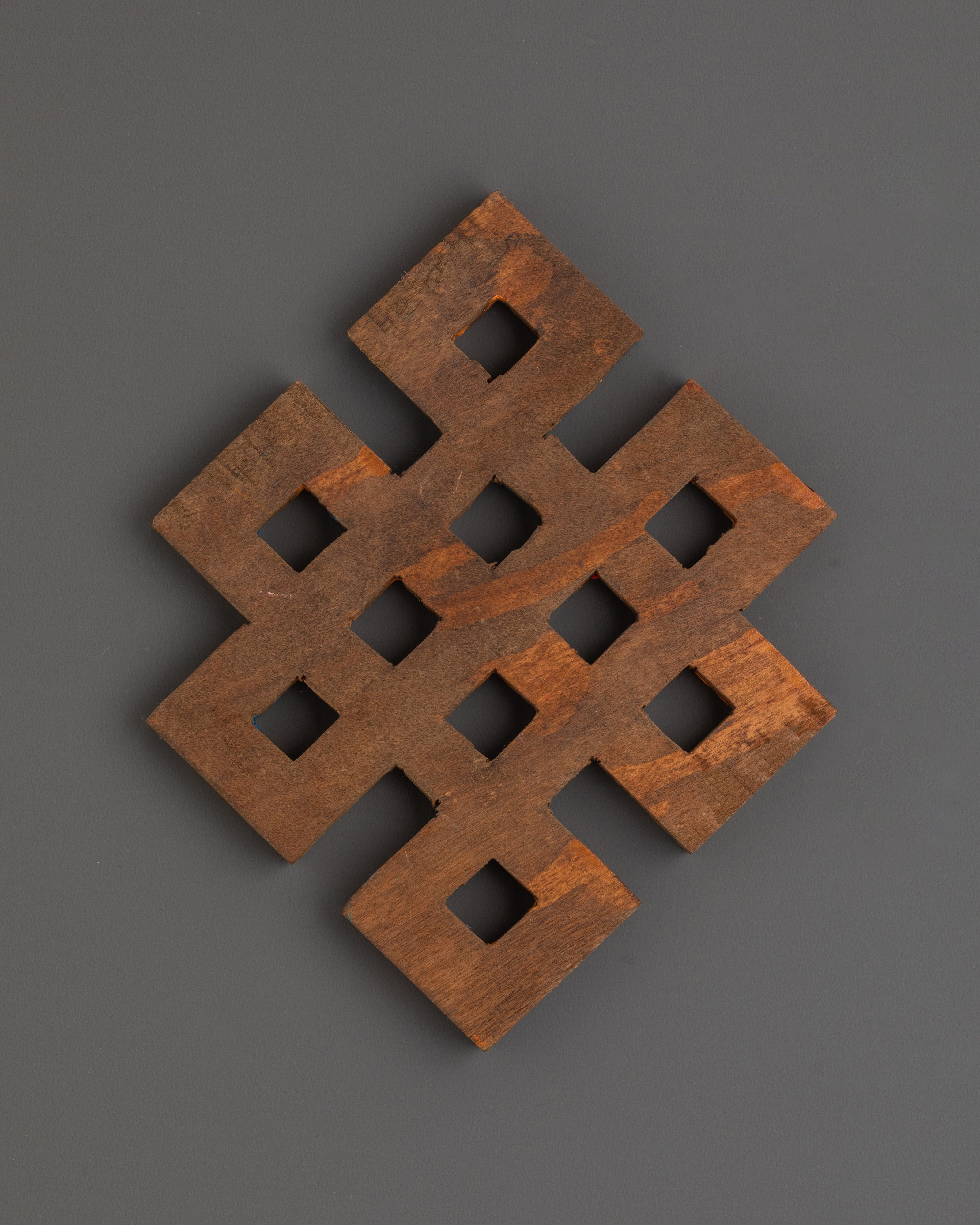 Tibetan Endless Knot |  Wall Art for Unity and Interconnection
