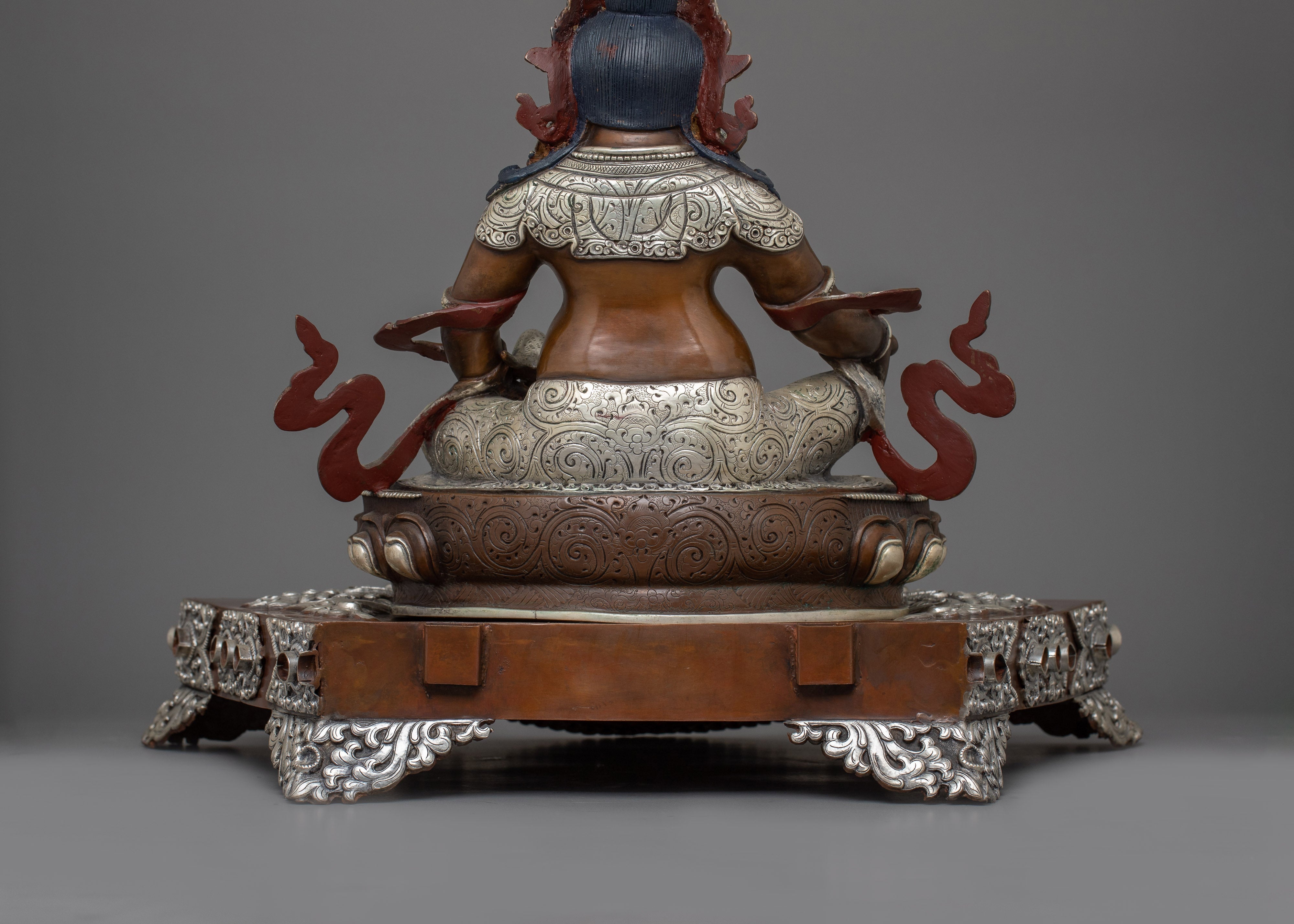 Dzambhala Buddhist Wealth Deity Sculpture | The Guardian of Prosperity