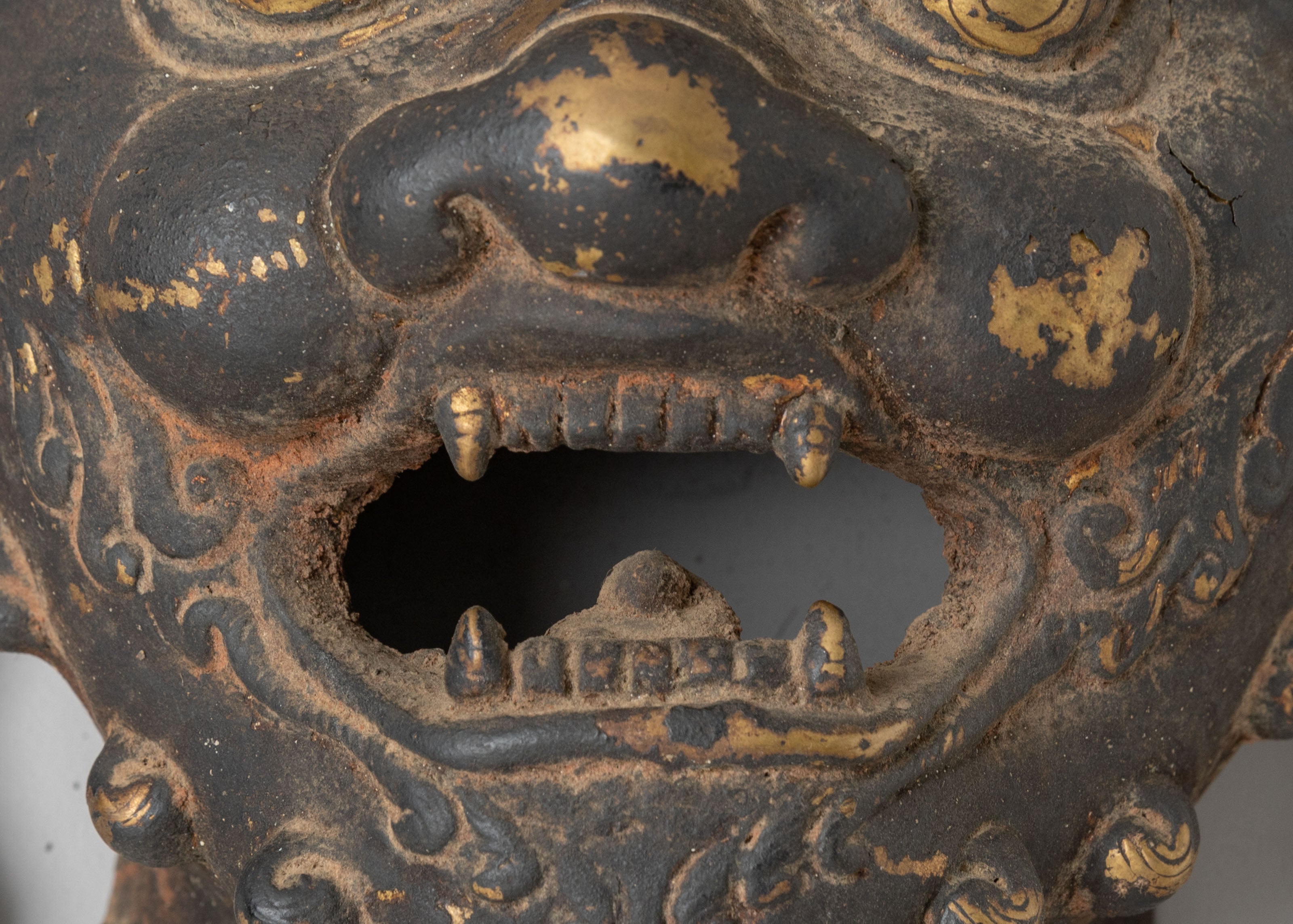 Mahakala Sculpture Wall Hanging | Traditional Tibetan Art