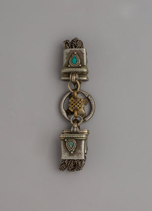 Tibetan Chain Necklace & Bracelet | Jewelry of Himalayan Tradition