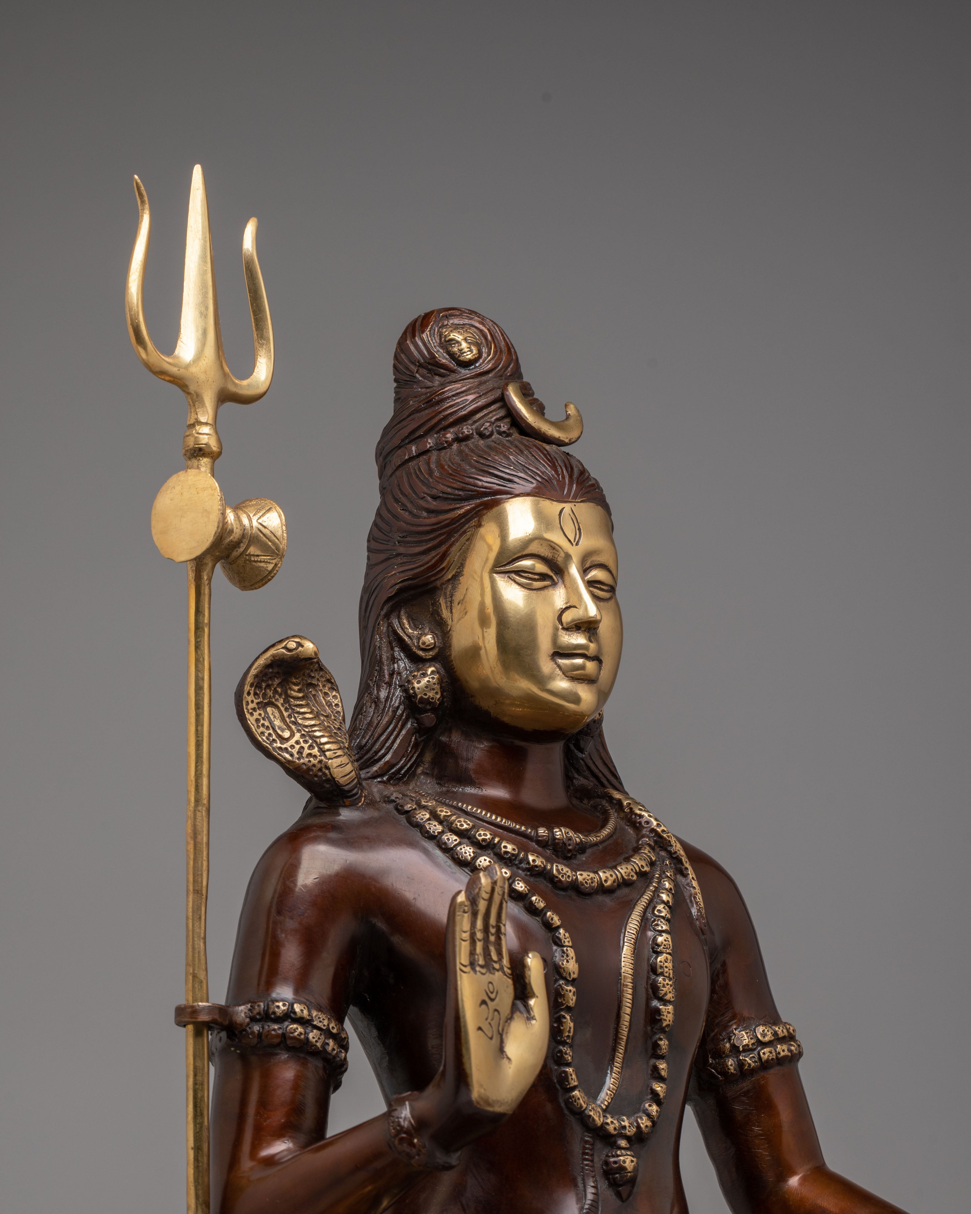 Traditional Shiva Statue | Handcrafted Hindu God Sculpture