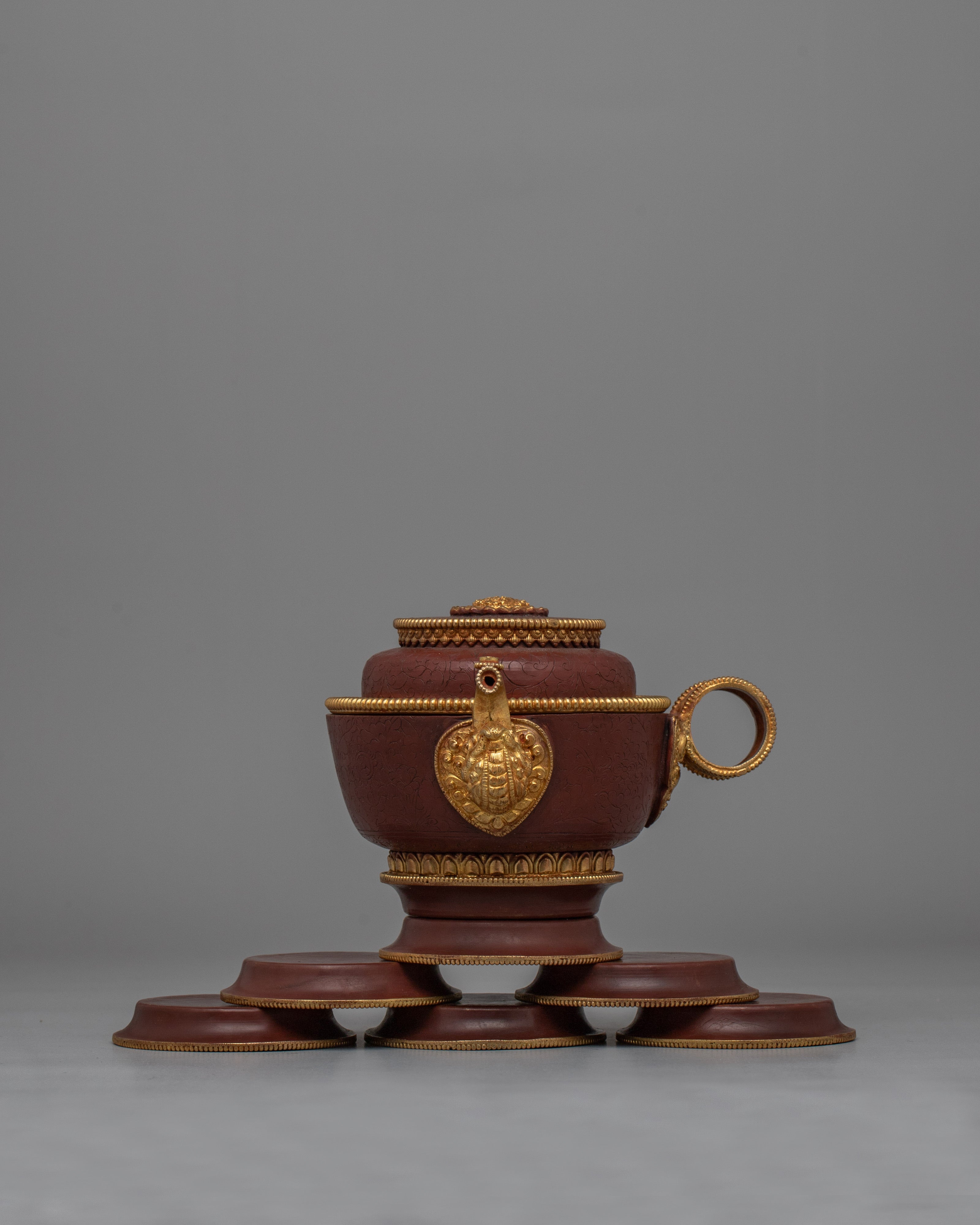 Traditional Water Offering Set | Ritual Bowls for Meditation and Devotion
