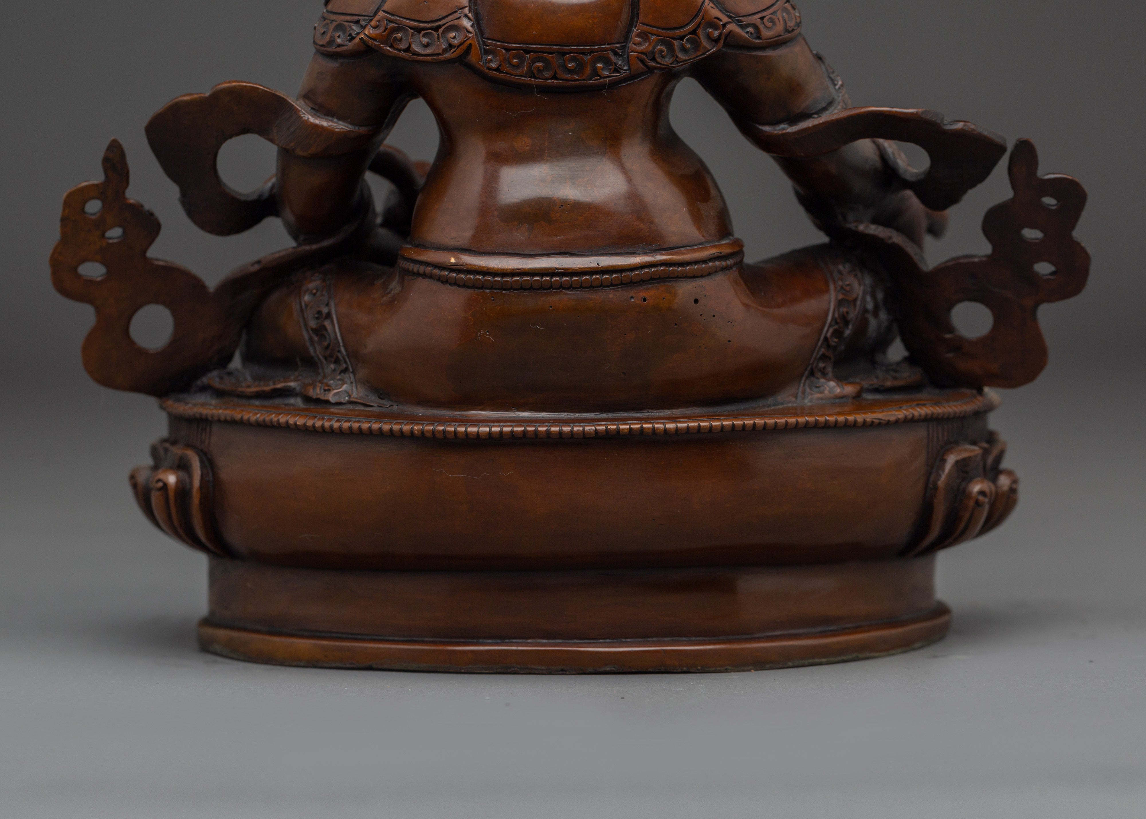 Dzambhala Buddhist Deity Statue | Guardian of Wealth