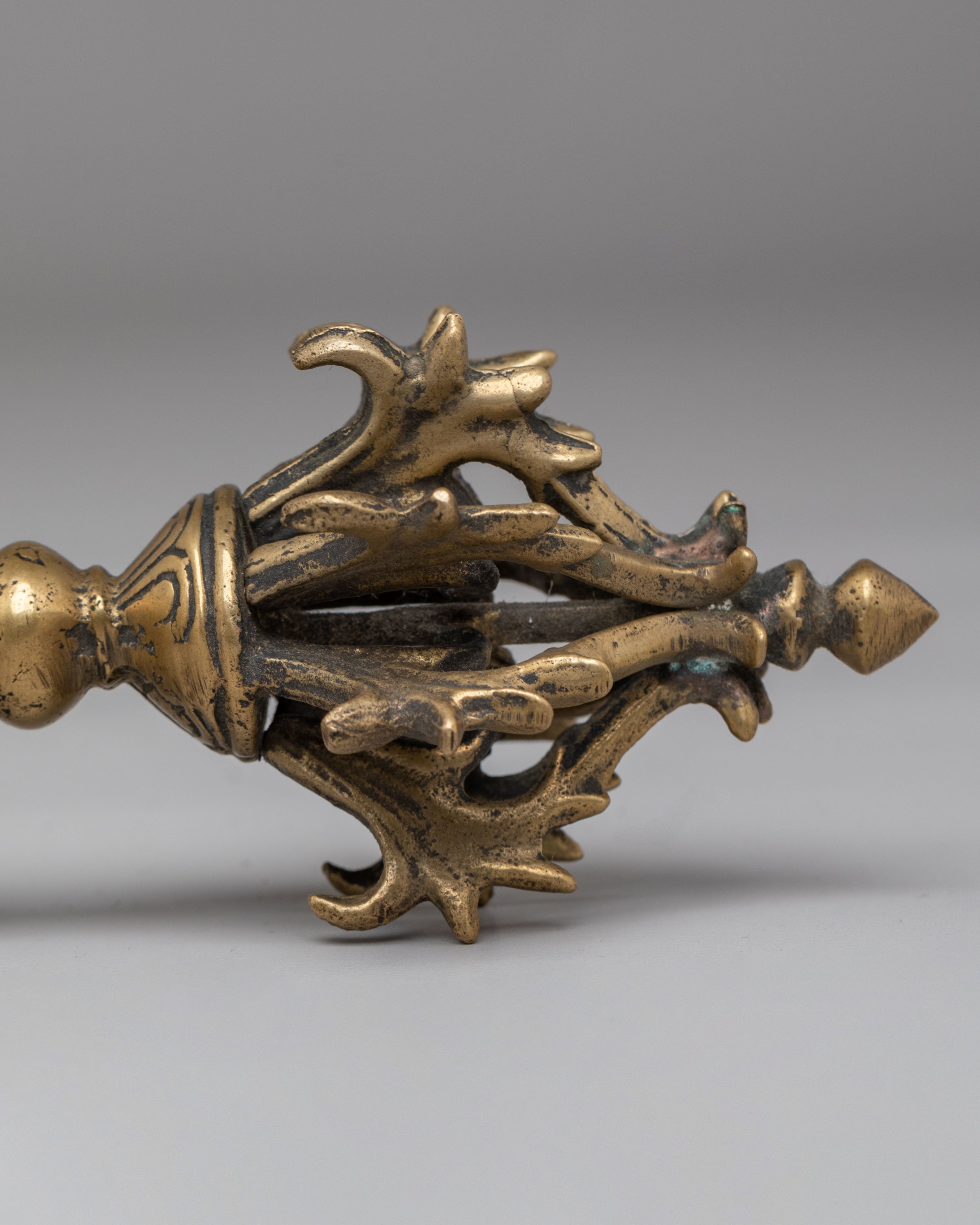 Decorative Ritual Vajra Symbol | Spiritual Protection Artifact