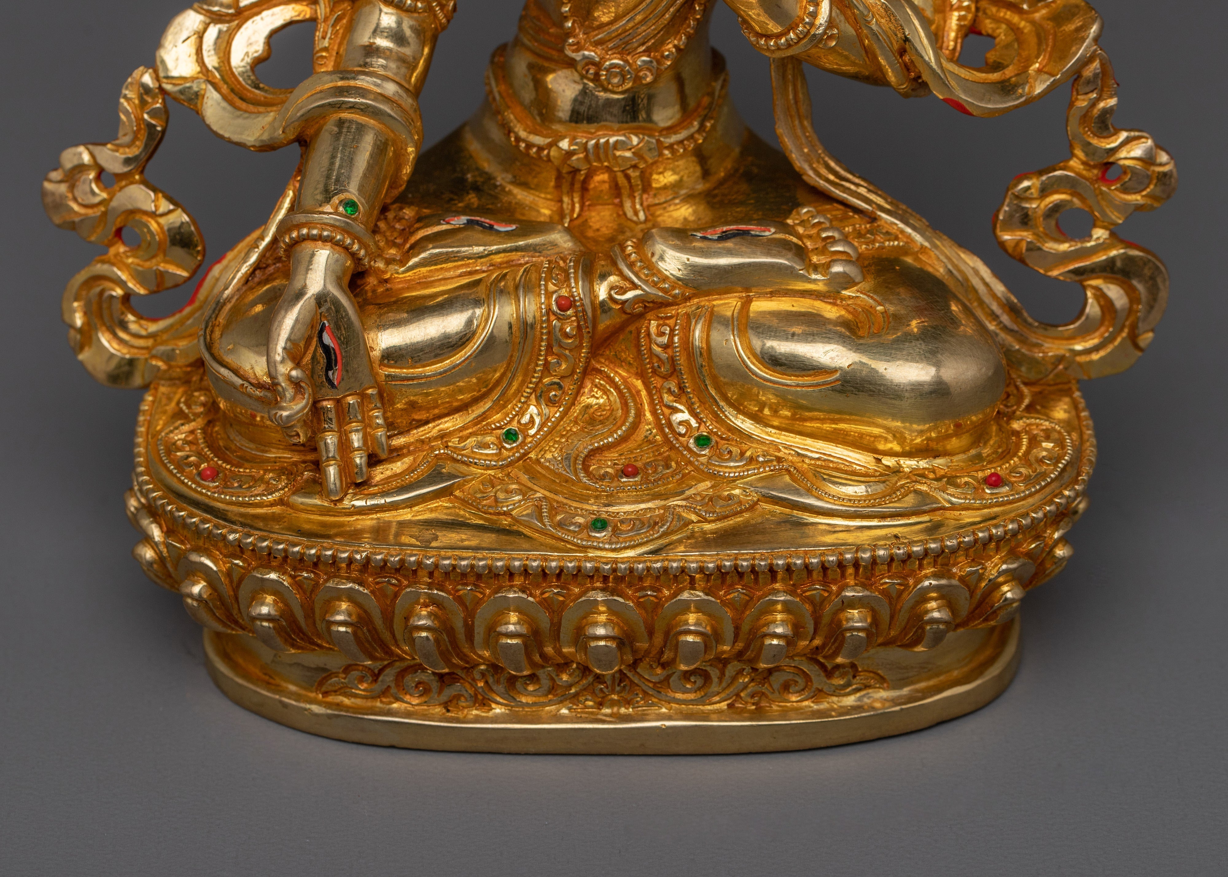 Buddhist Healing Deity White Tara Statue | Sita Tara - Female Buddha of Compassion