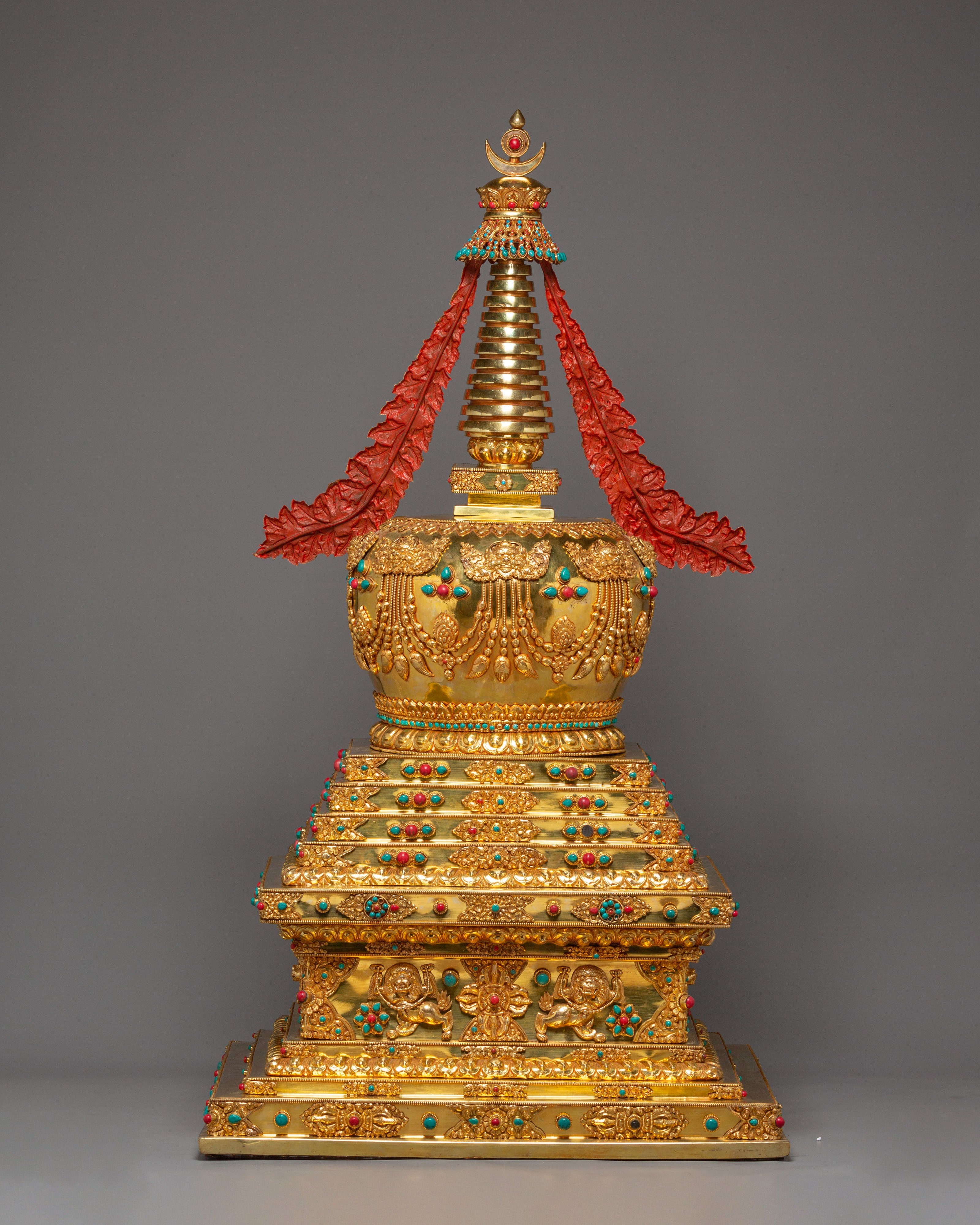 Golden Stupa for Atlar | Symbol of Wisdom