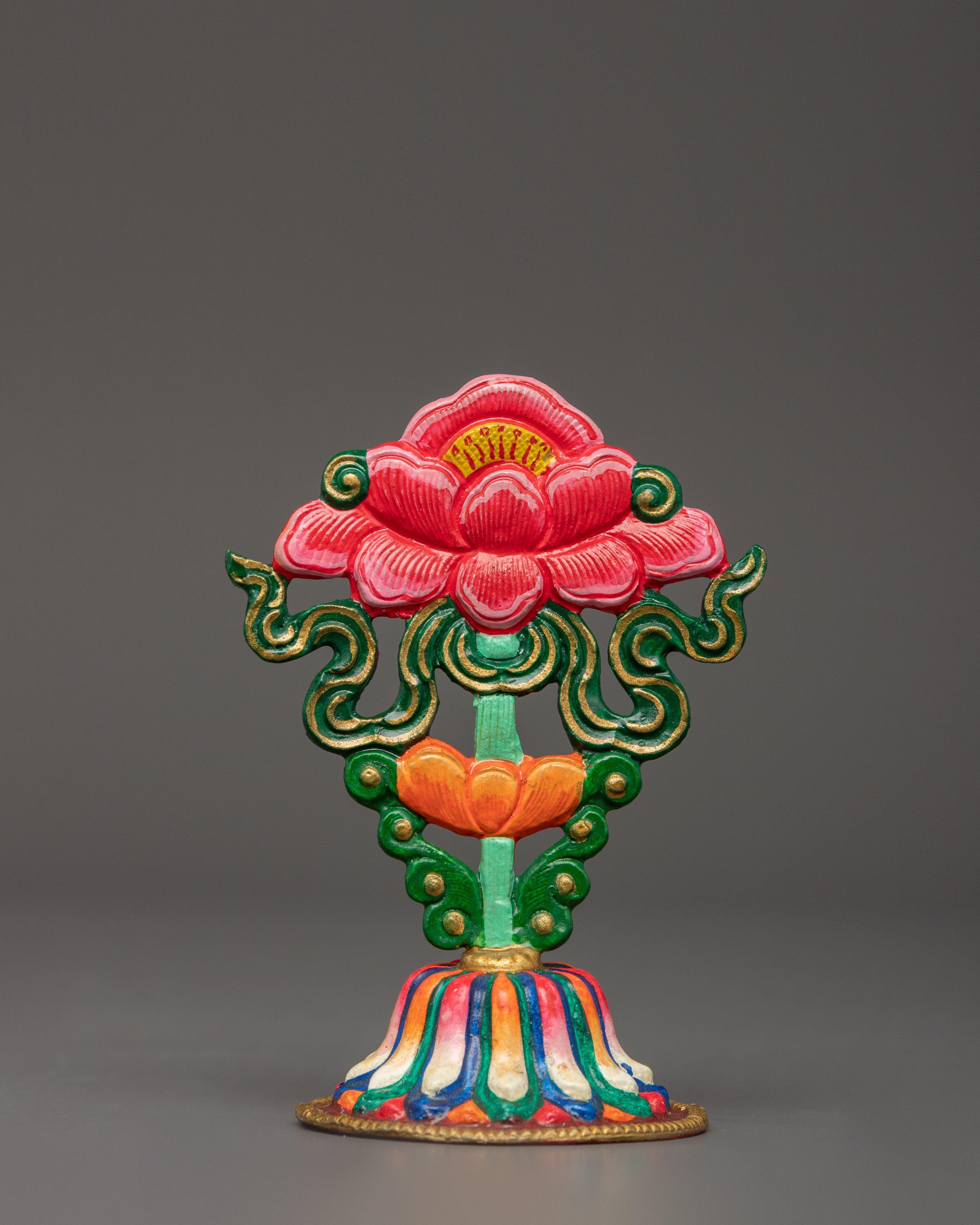 Colorful Buddhist 8 Auspicious Symbols | Buddhist Spiritual Decor