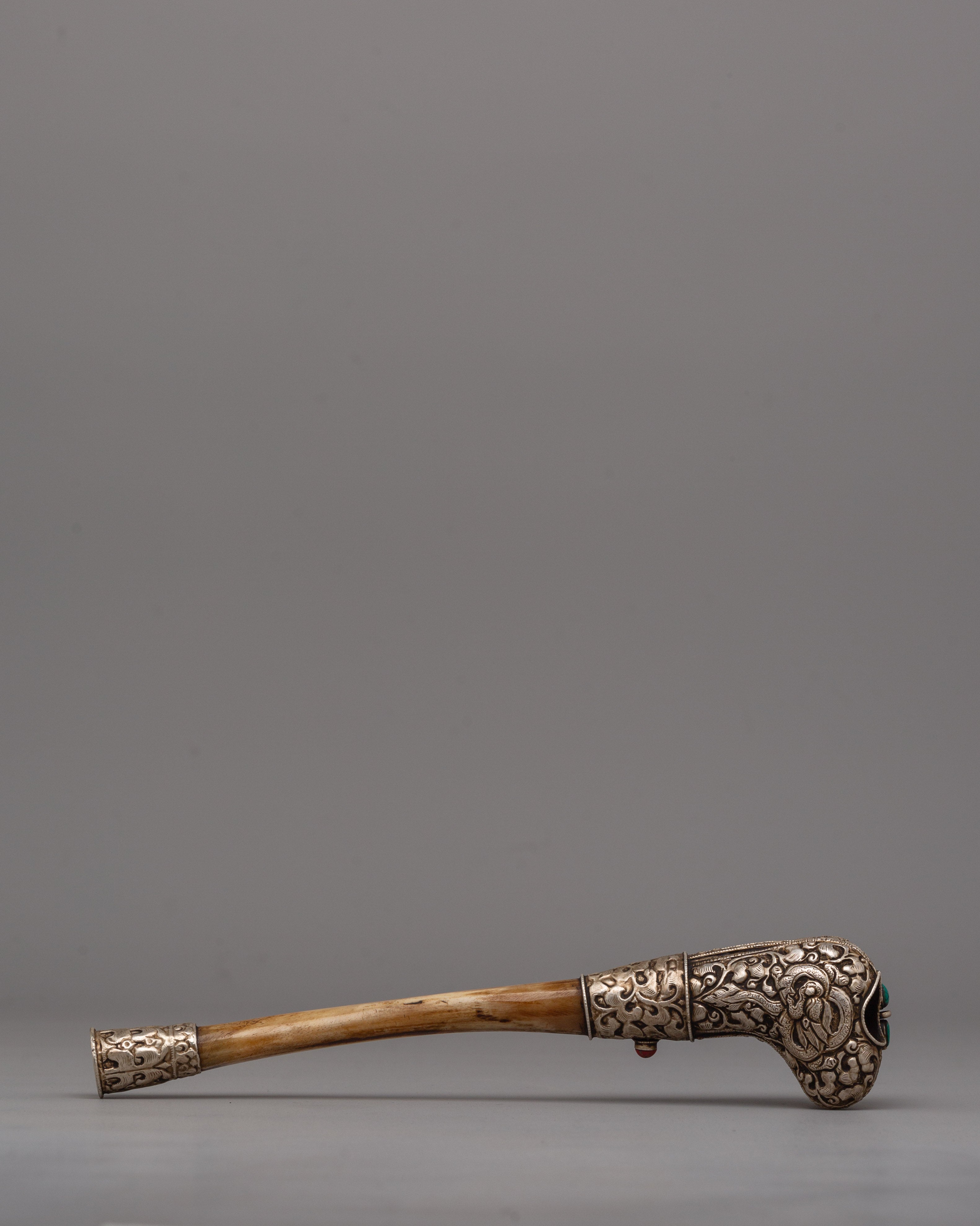 Buddhist Tantric Ritual Trumpet Kangling | Buddhist Spiritual Meditation Tool