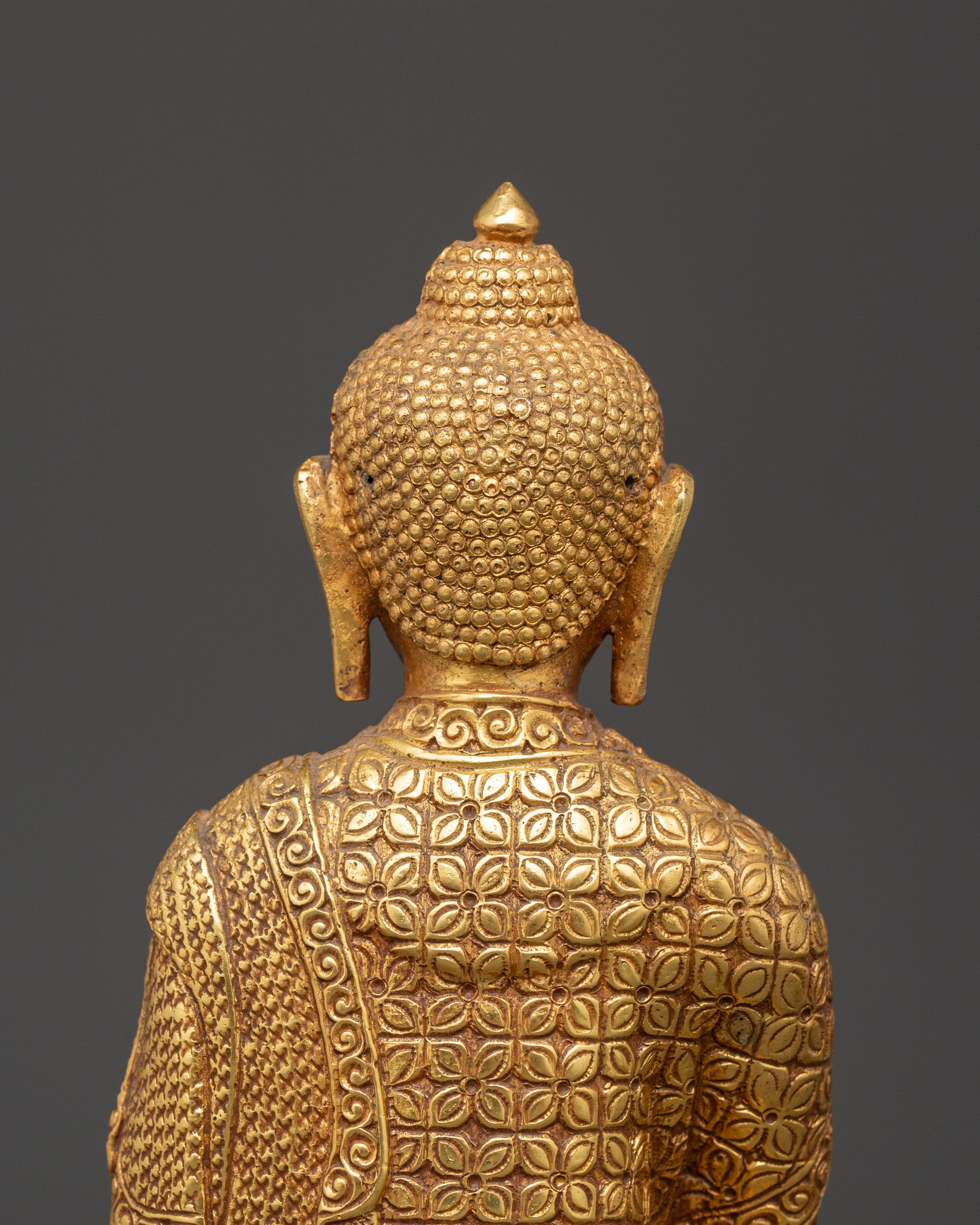 Himalayan Statue of Shakyamuni Buddha | Handcrafted Buddha Sculpture