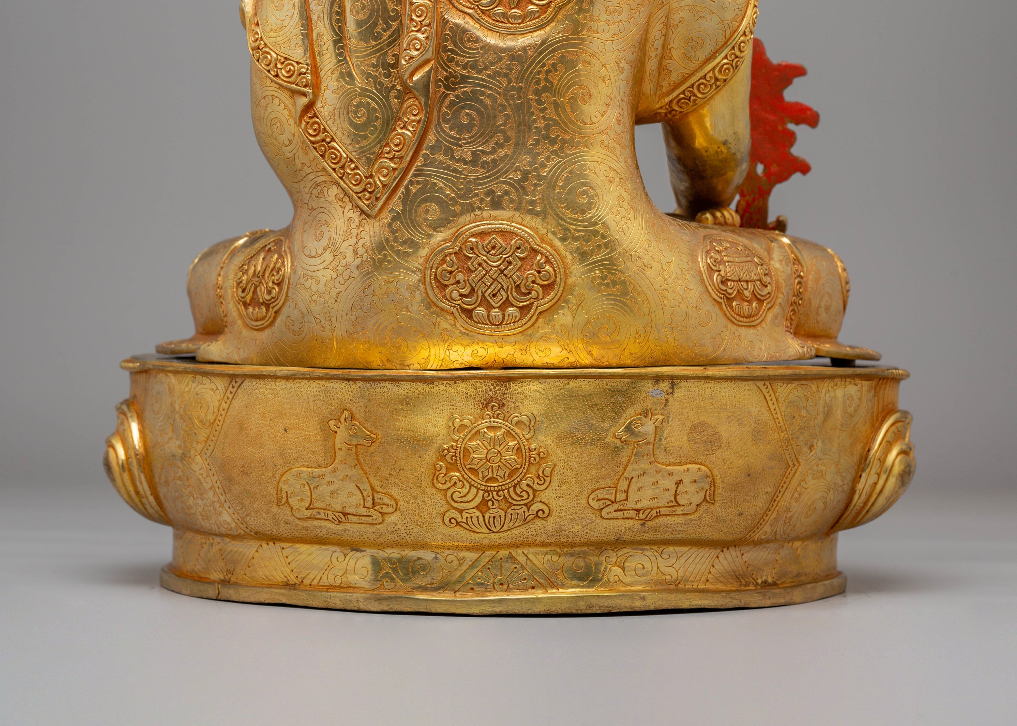 Tibetan Medicine Buddha Statue | Handmade Artwork