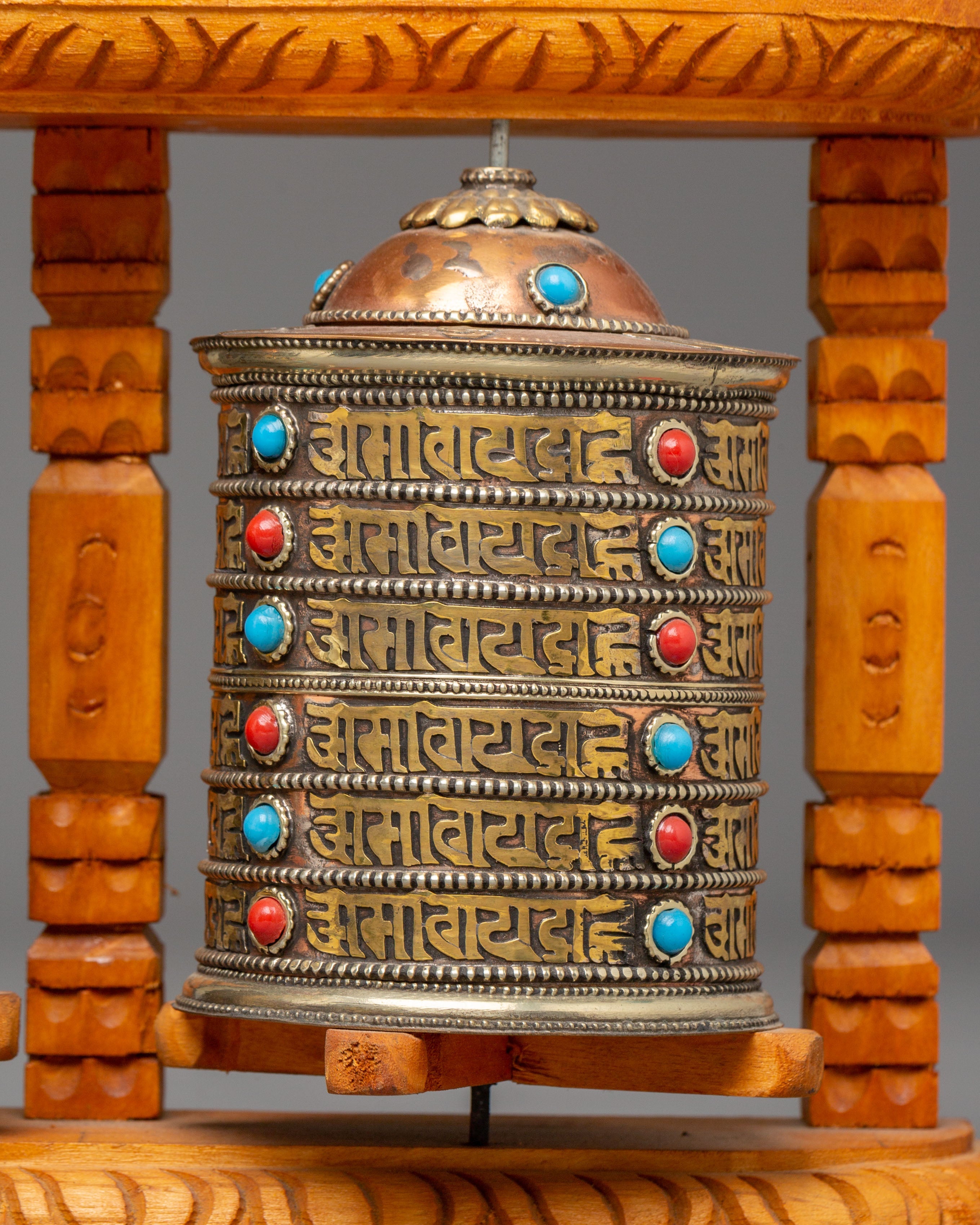 Buddhist Prayer Wheel for Rituals | Tibetan Prayer Wheel for Meditation