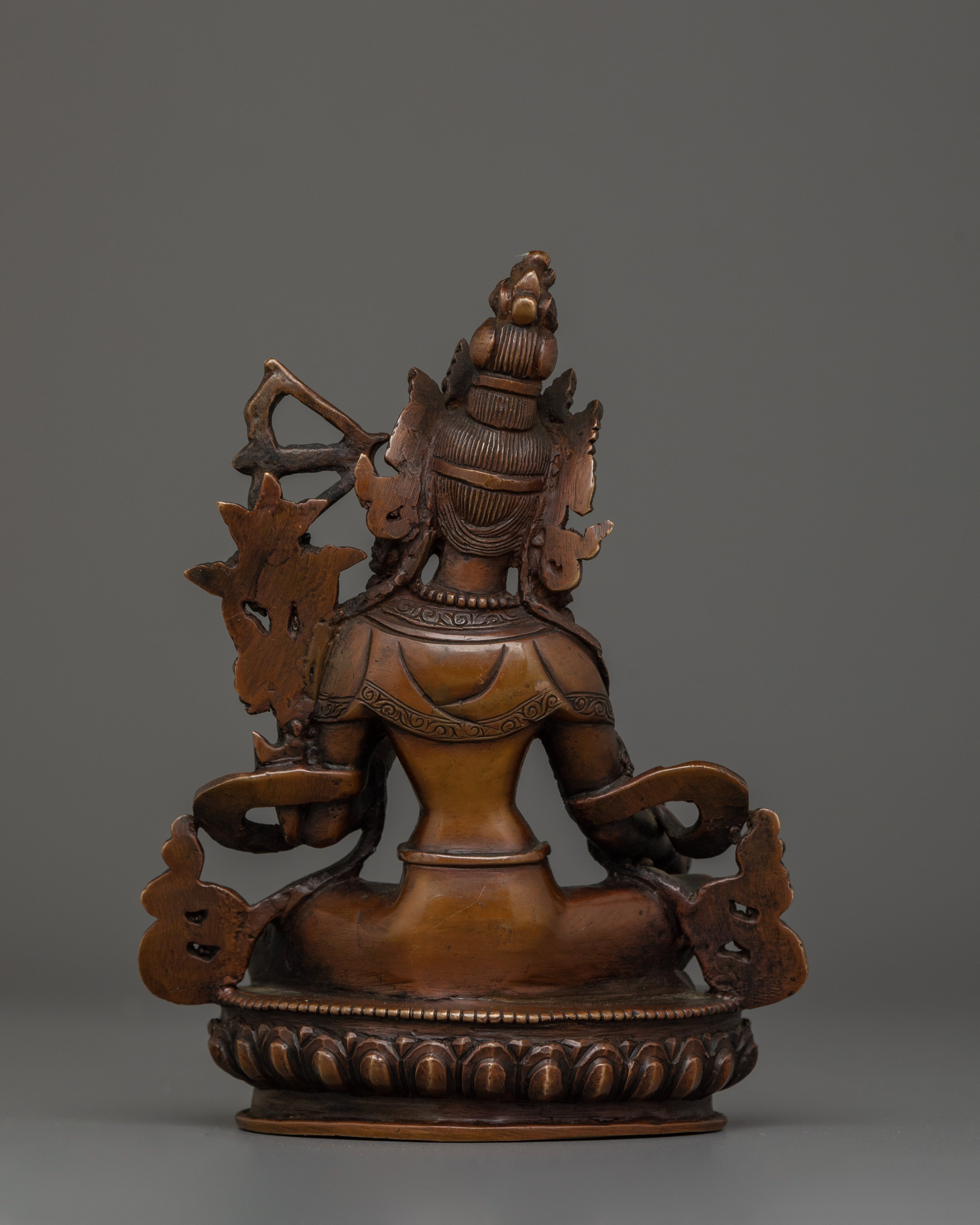 Traditional Statue of Red Tara | The Goddess of Compassionate Power