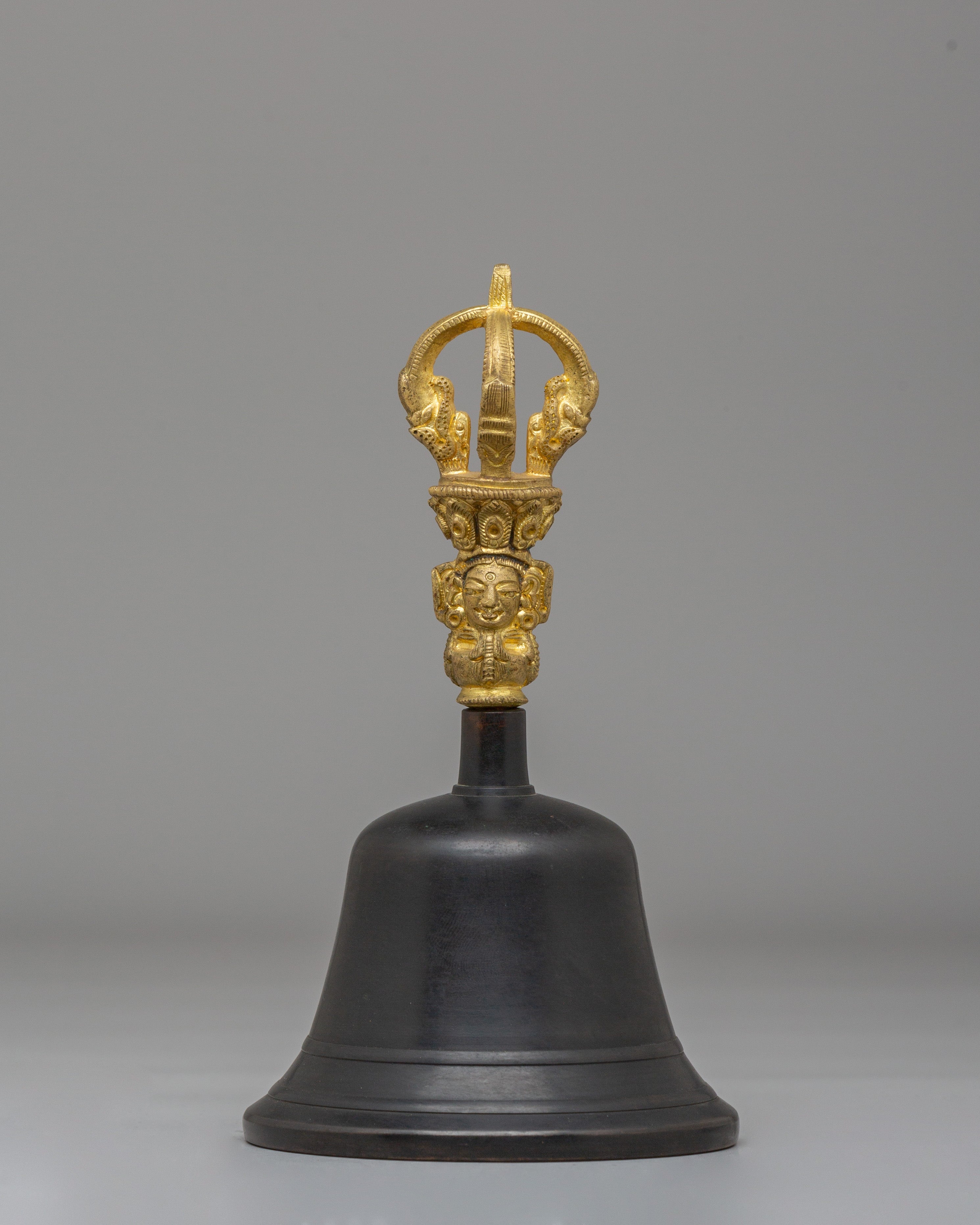 Traditional Tibetan Ritual Vajra and Bell Set | Sacred Meditation Tools