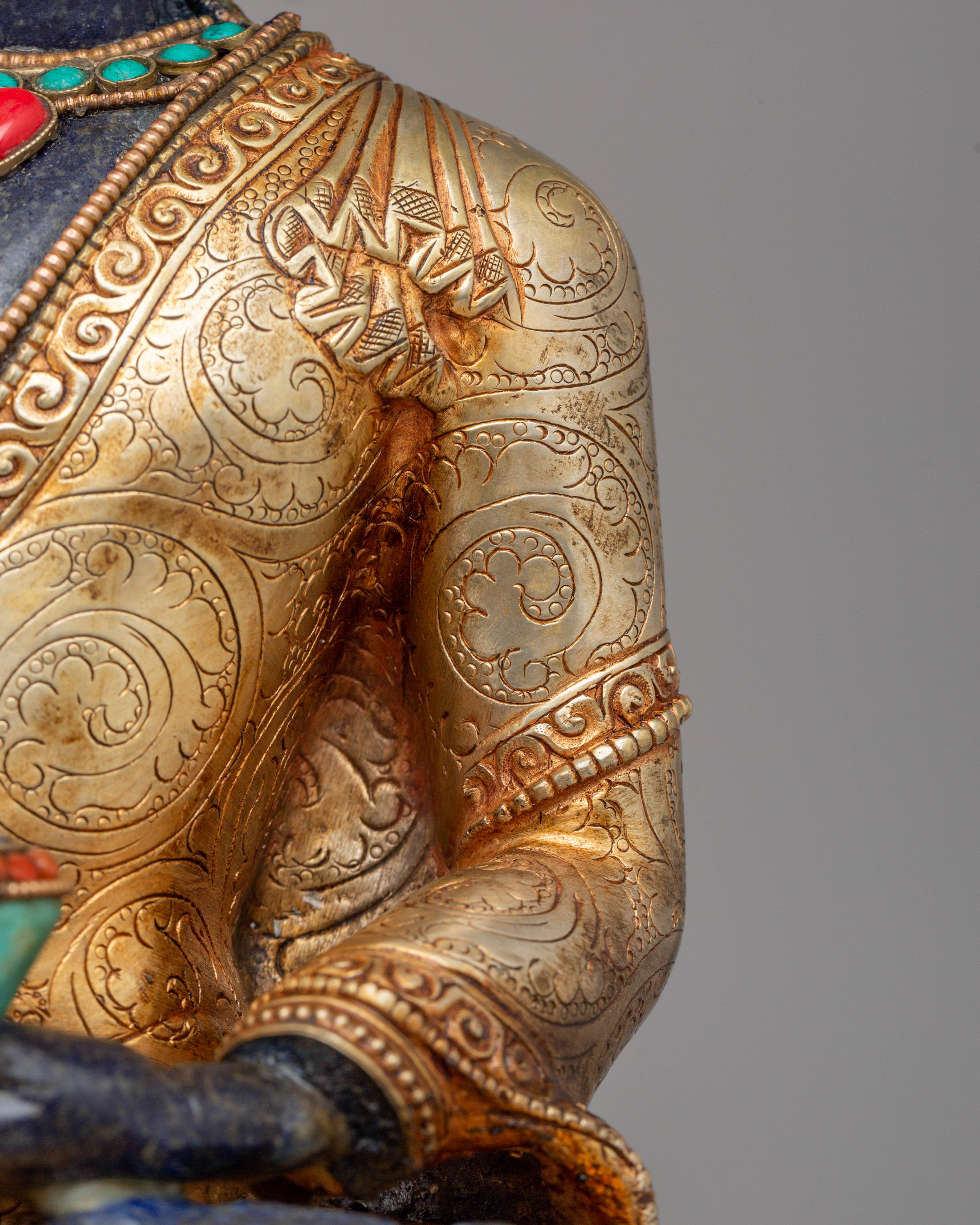 Handmade Shakyamuni Buddha Statue of Knowledge and Power