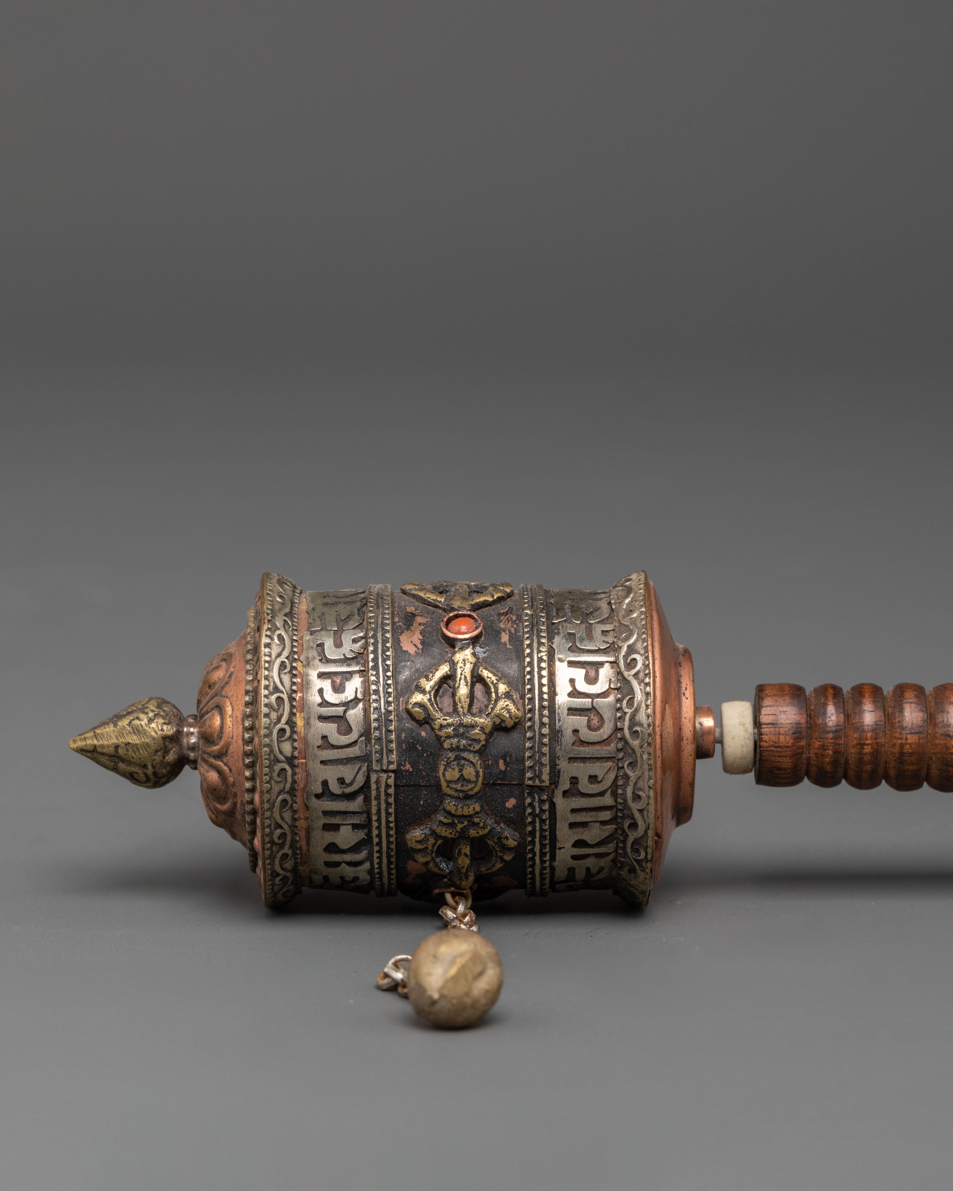 Tibetan Buddhist Mani Prayer Wheel | Symbol of Peace and Compassion