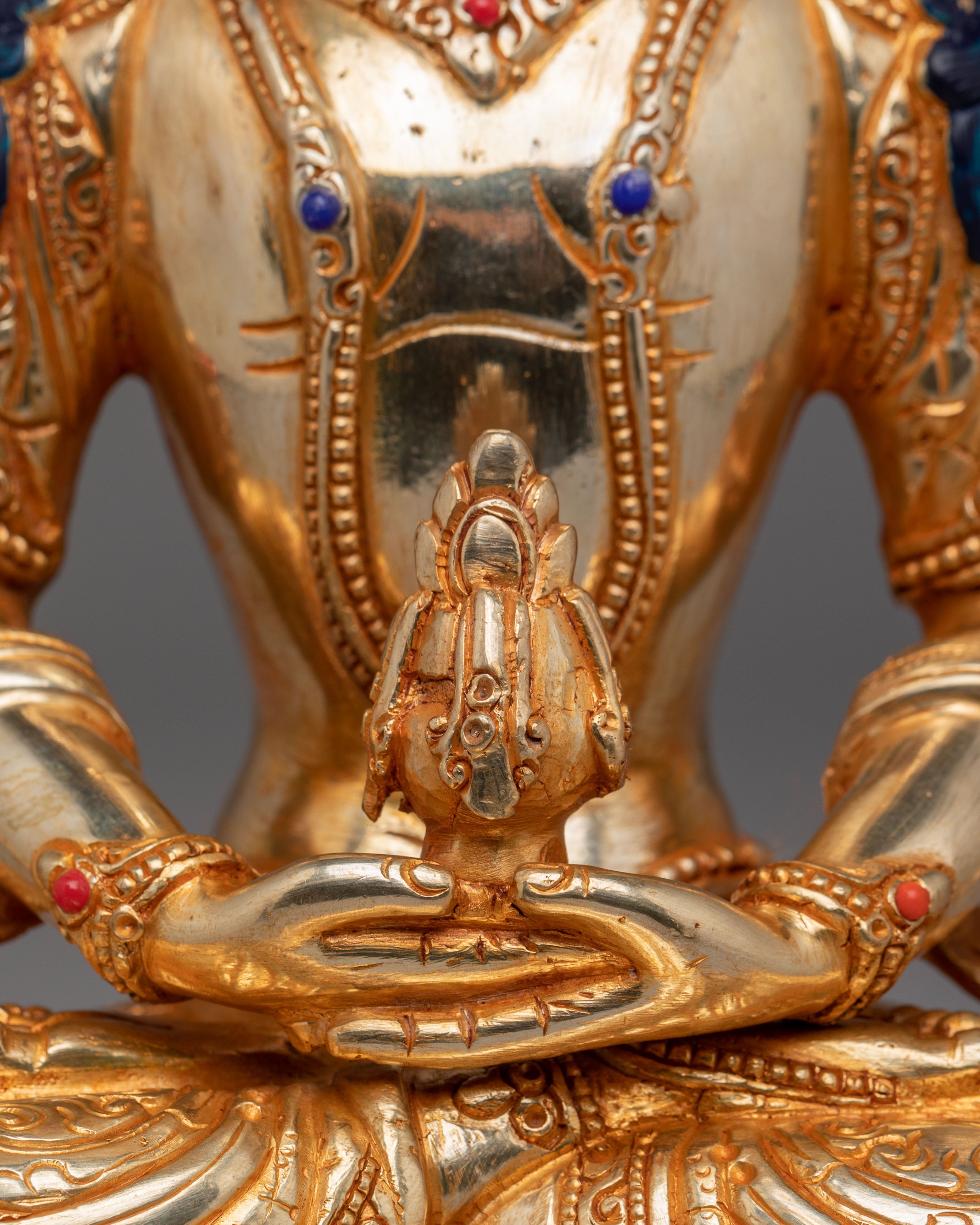 Amitayus Buddha Deity Sculpture | Symbolizing Longevity and Wisdom