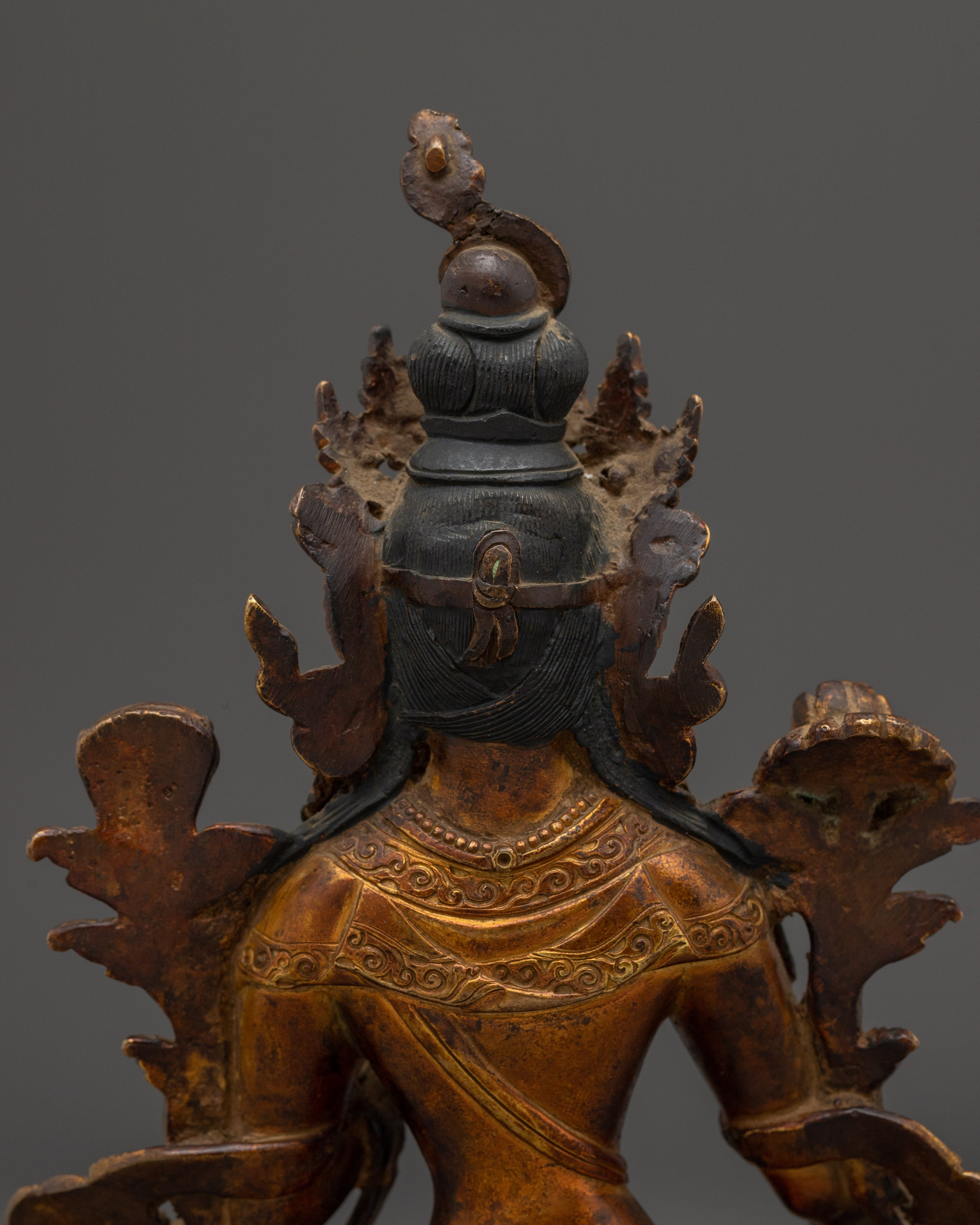 Sacred Green Tara Mother of Liberation | Handcrafted Nepali Meditation Altar Deity