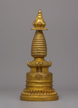 Enlightenment Kadampa Chhyorten | Buddha's Enlightened Mind and Spiritual Devotion
