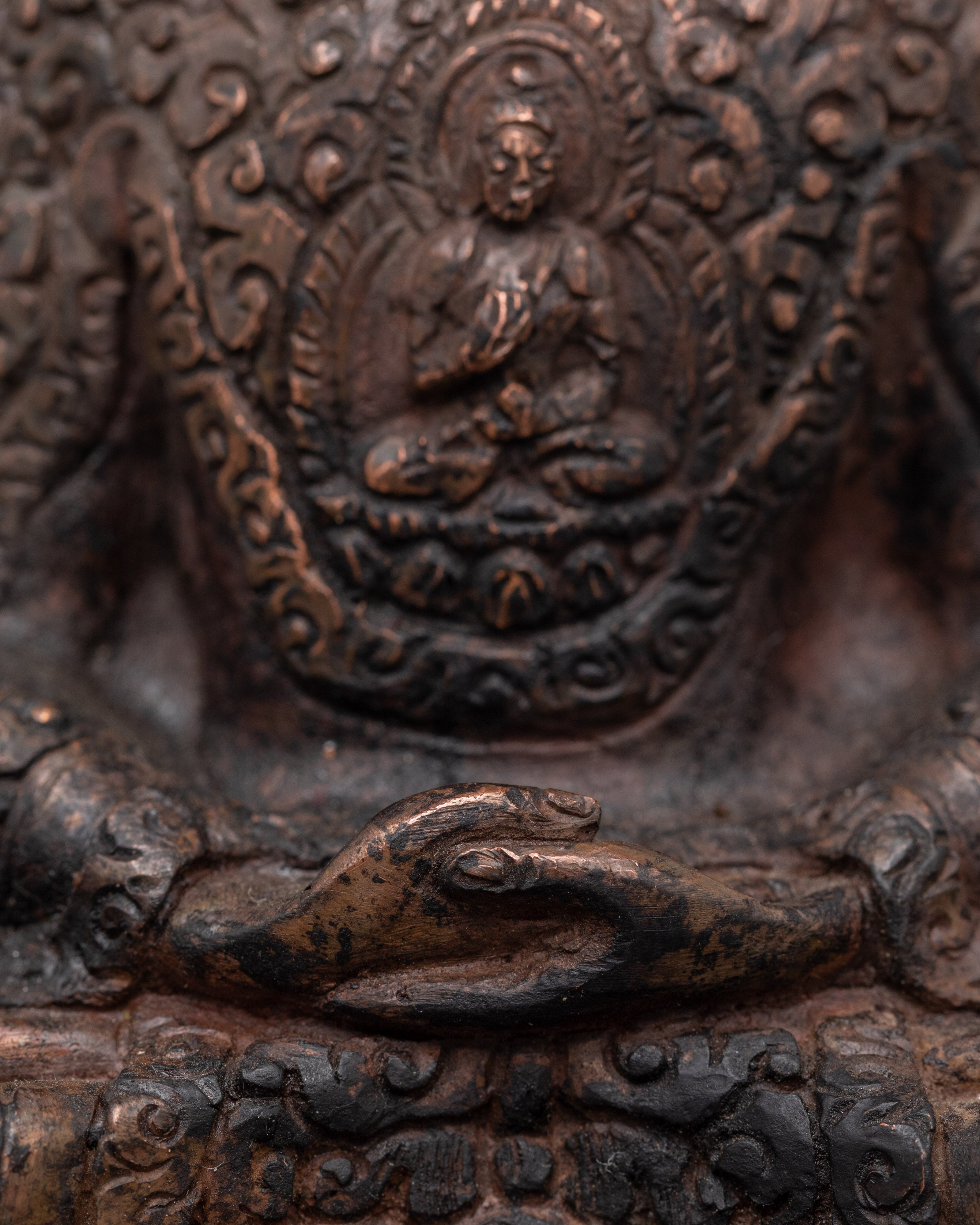 Amitabha Infinite Light Buddha Statue | Meditation Figure for Spiritual Decor