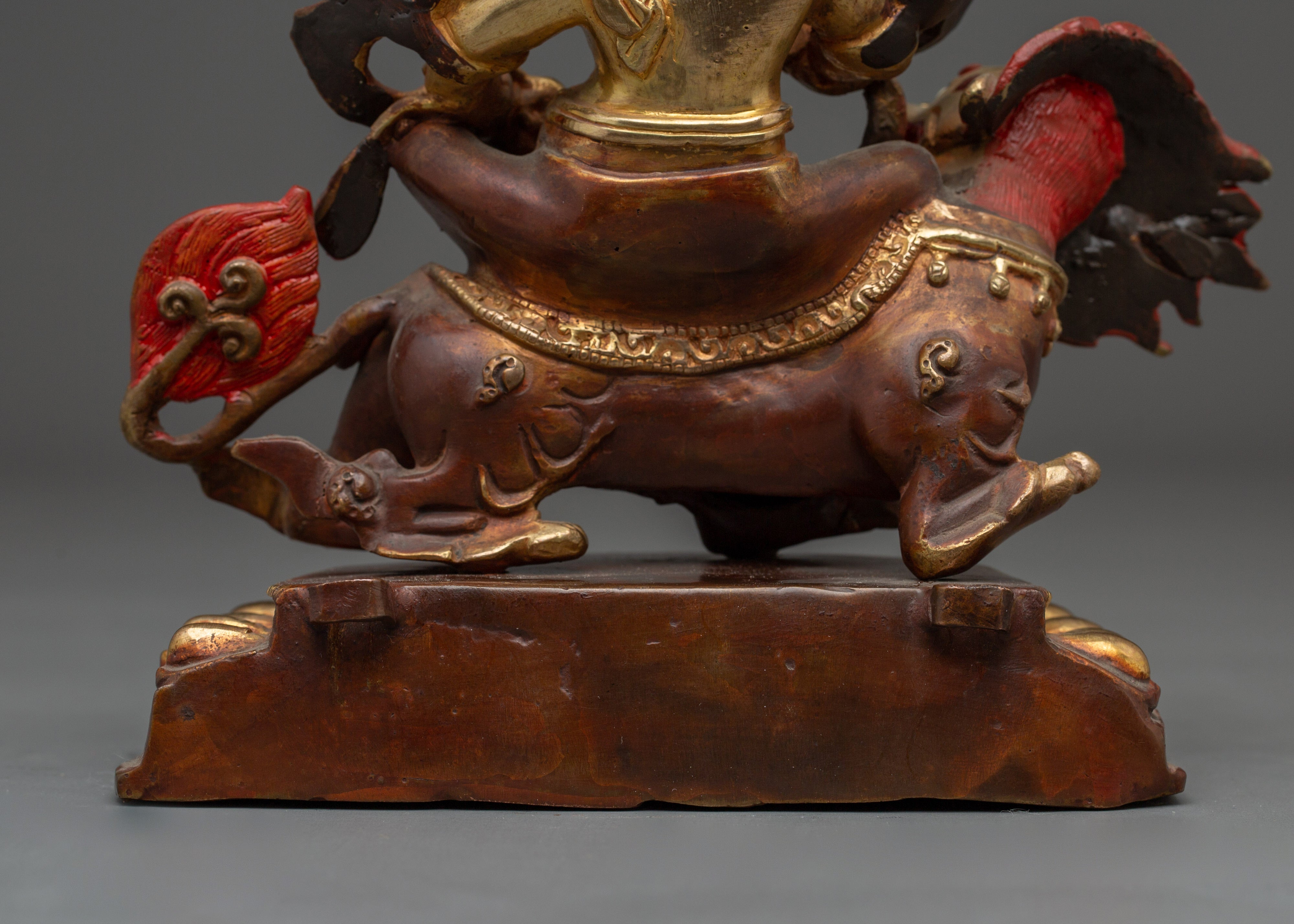 Gold-Plated Namtoshe | Tibetan Guardian of Wealth