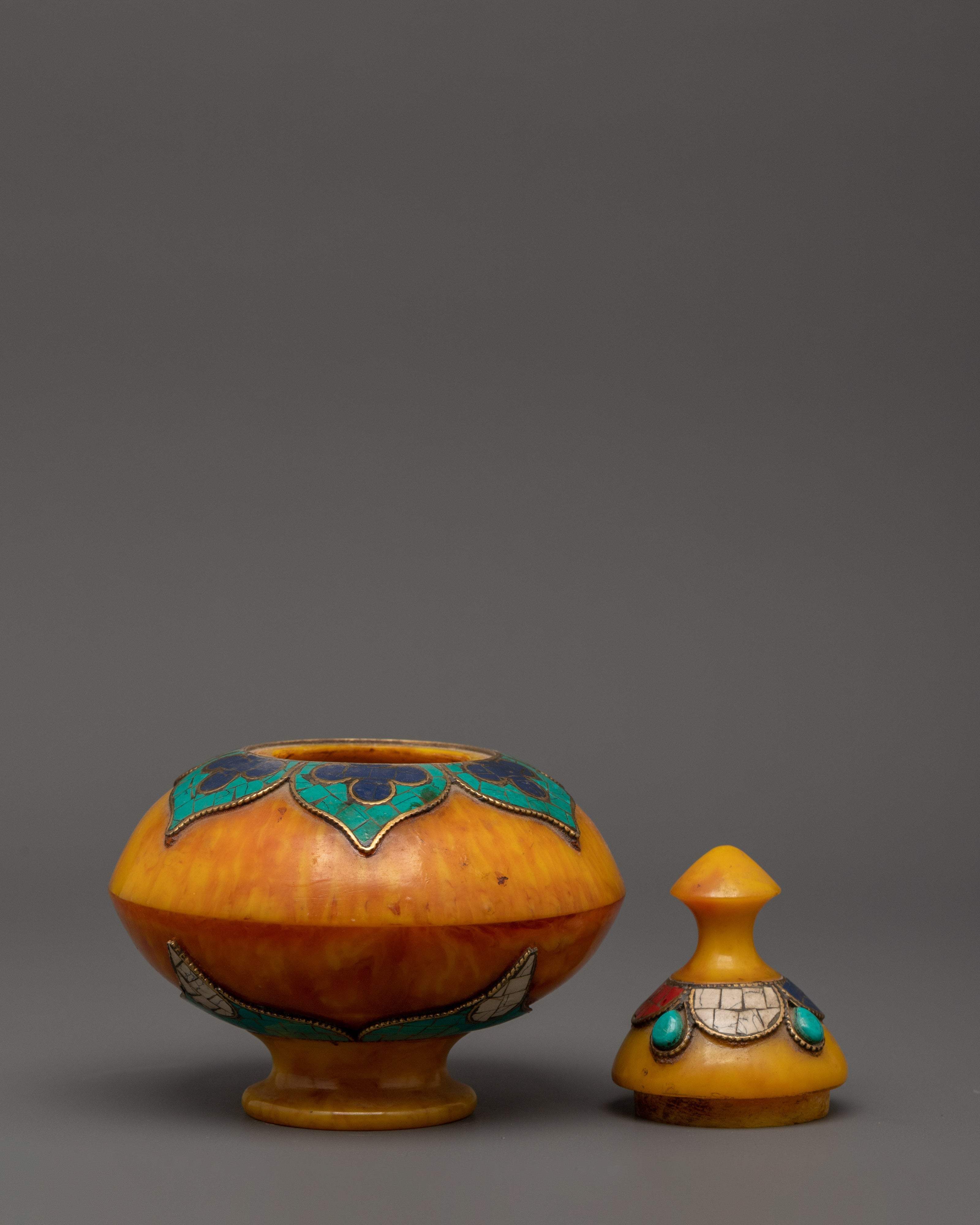 Ritual Offering Rice pot | Altar Decoration Sacred Offering Pot