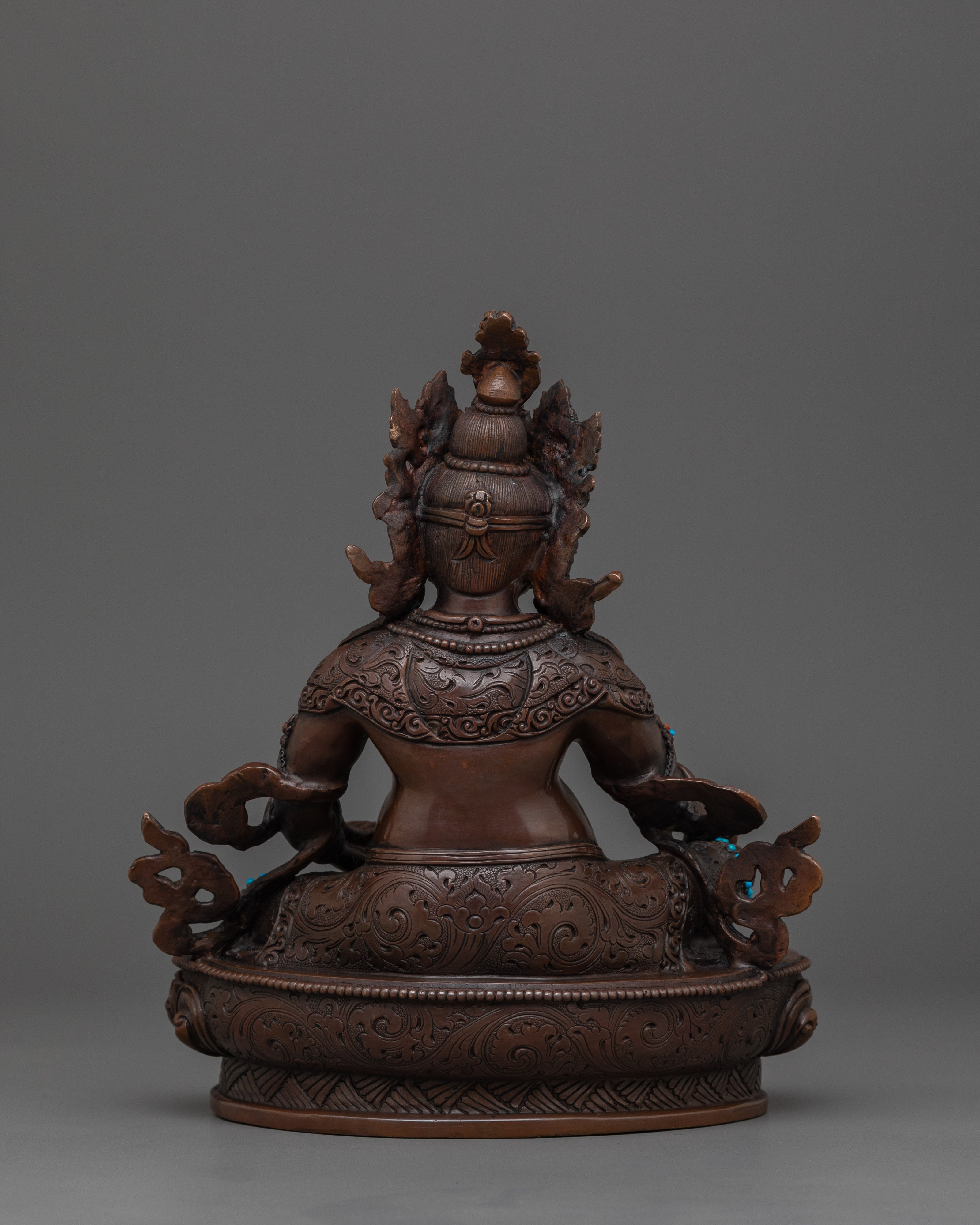 Handmade Statue of Dzambhala | Dharma Wealth Guardian