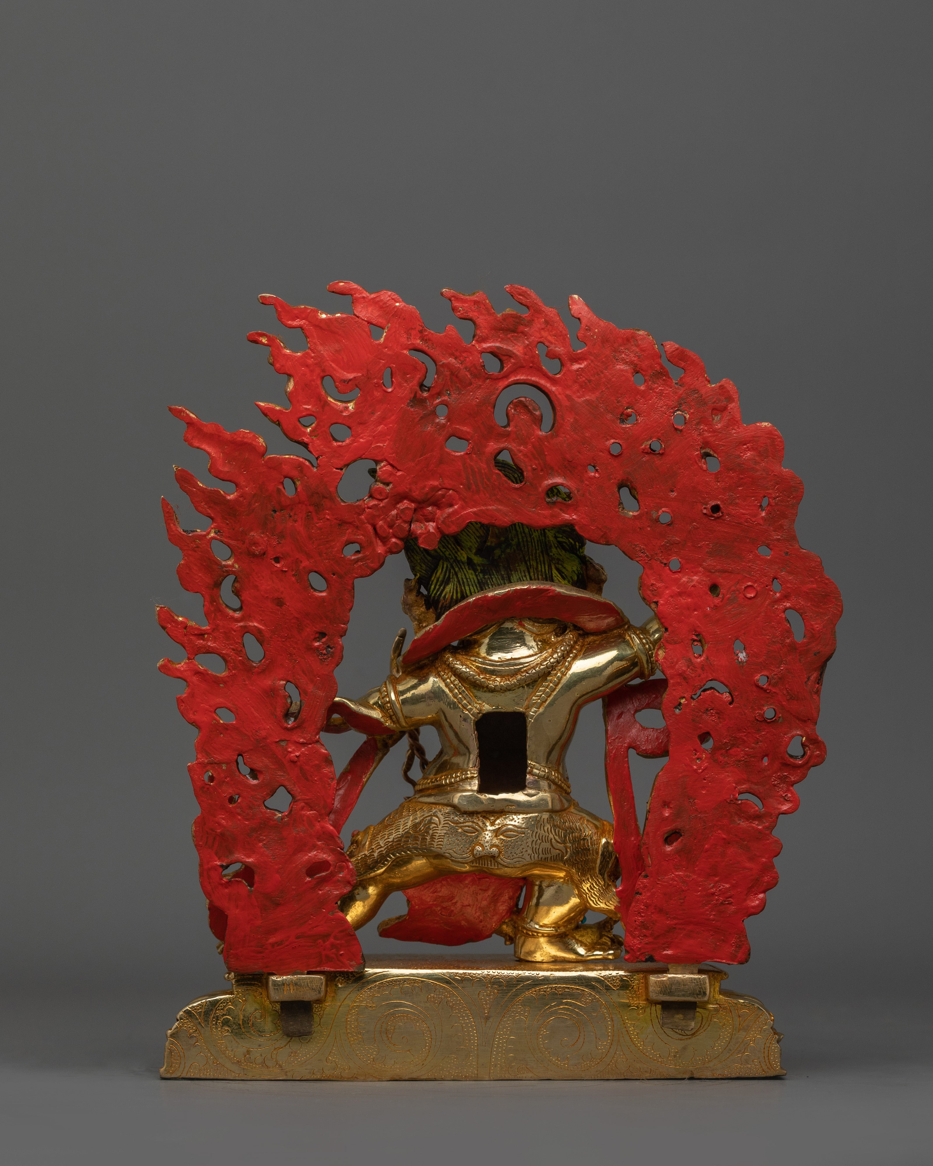 The Fierce Statue of Vajrapani | Protector of the Buddha