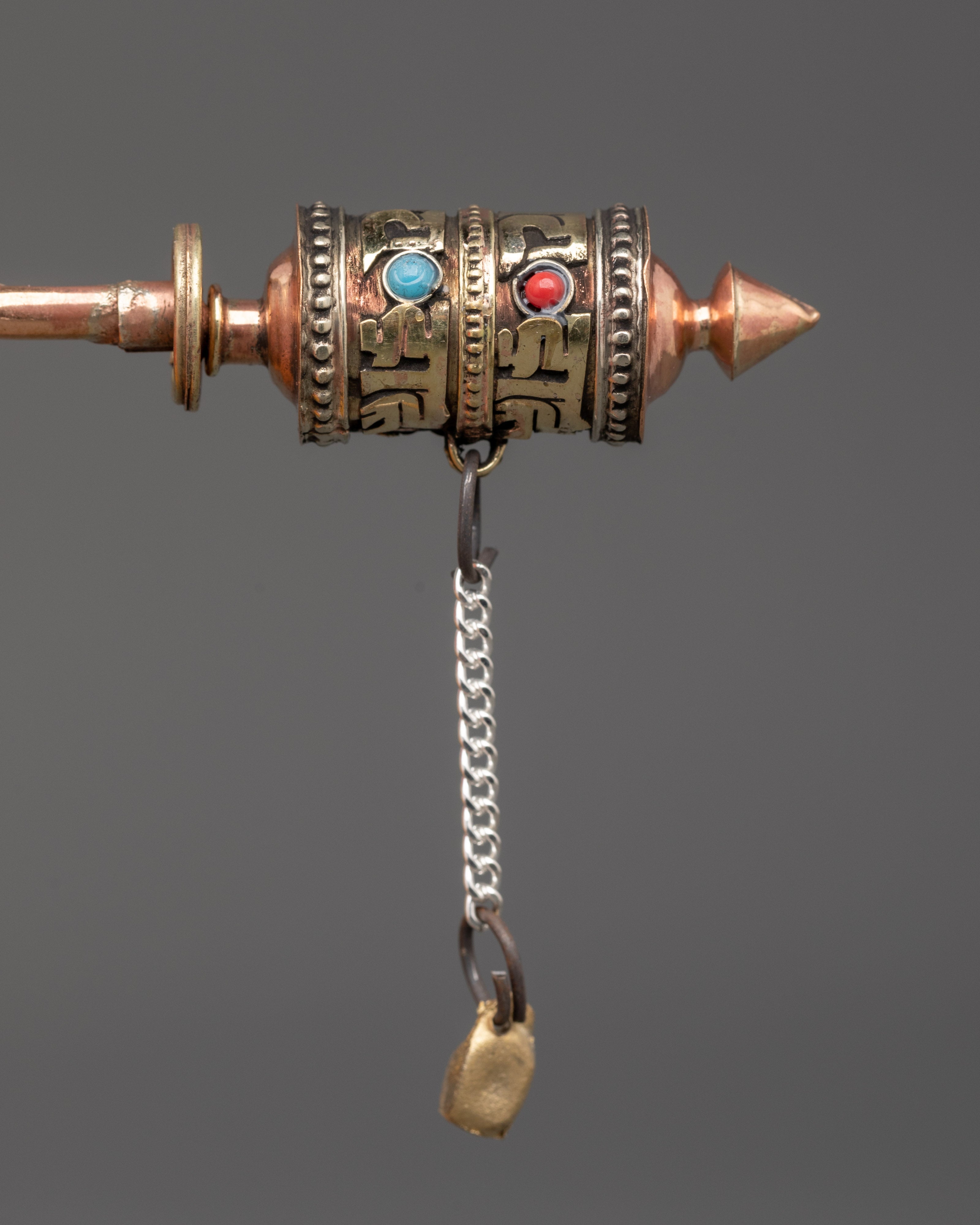 Prayer Wheel Mantra Spinner Tool | Daily Rituals & Spiritual Focus Tool