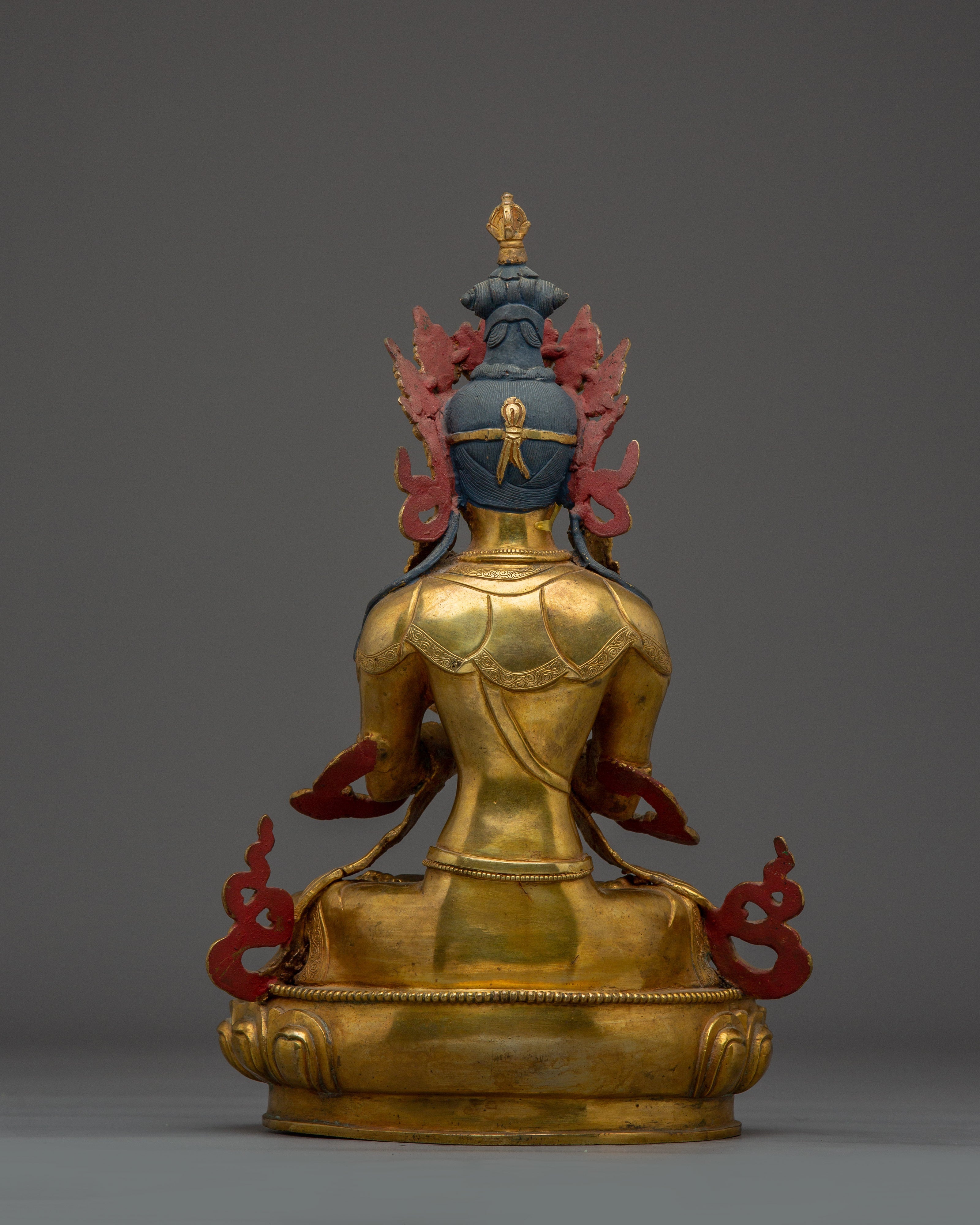 Golden Statue of Vajradhara | Primordial Buddha