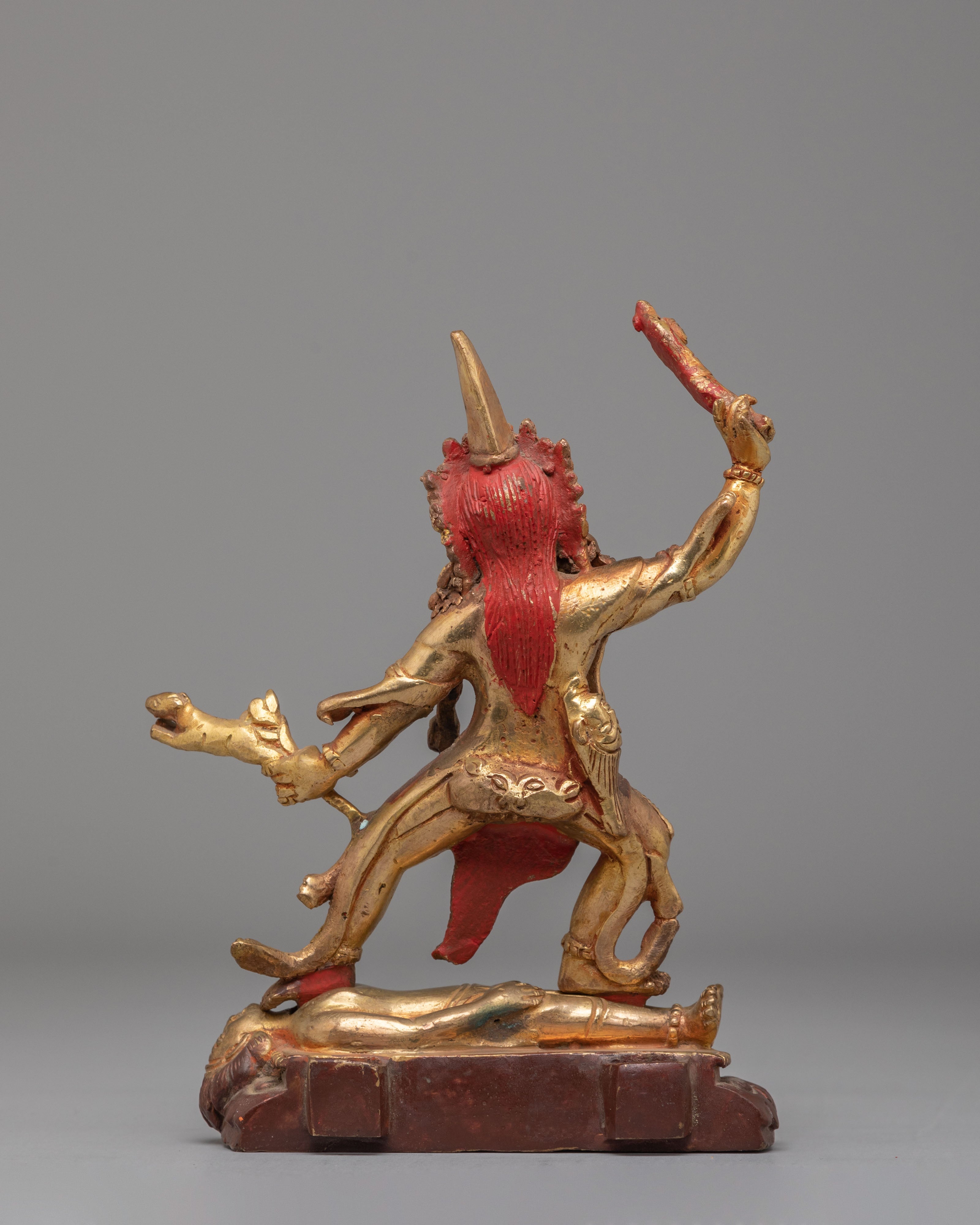 Traditional Buddhist Ekajati Sculpture | Vajrayana Buddhist Protector Deity