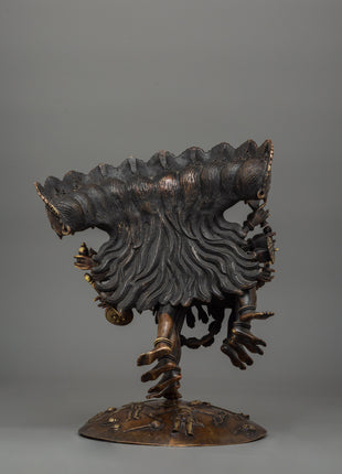 Copper Kali Antique Statue | A Divine Energy Source