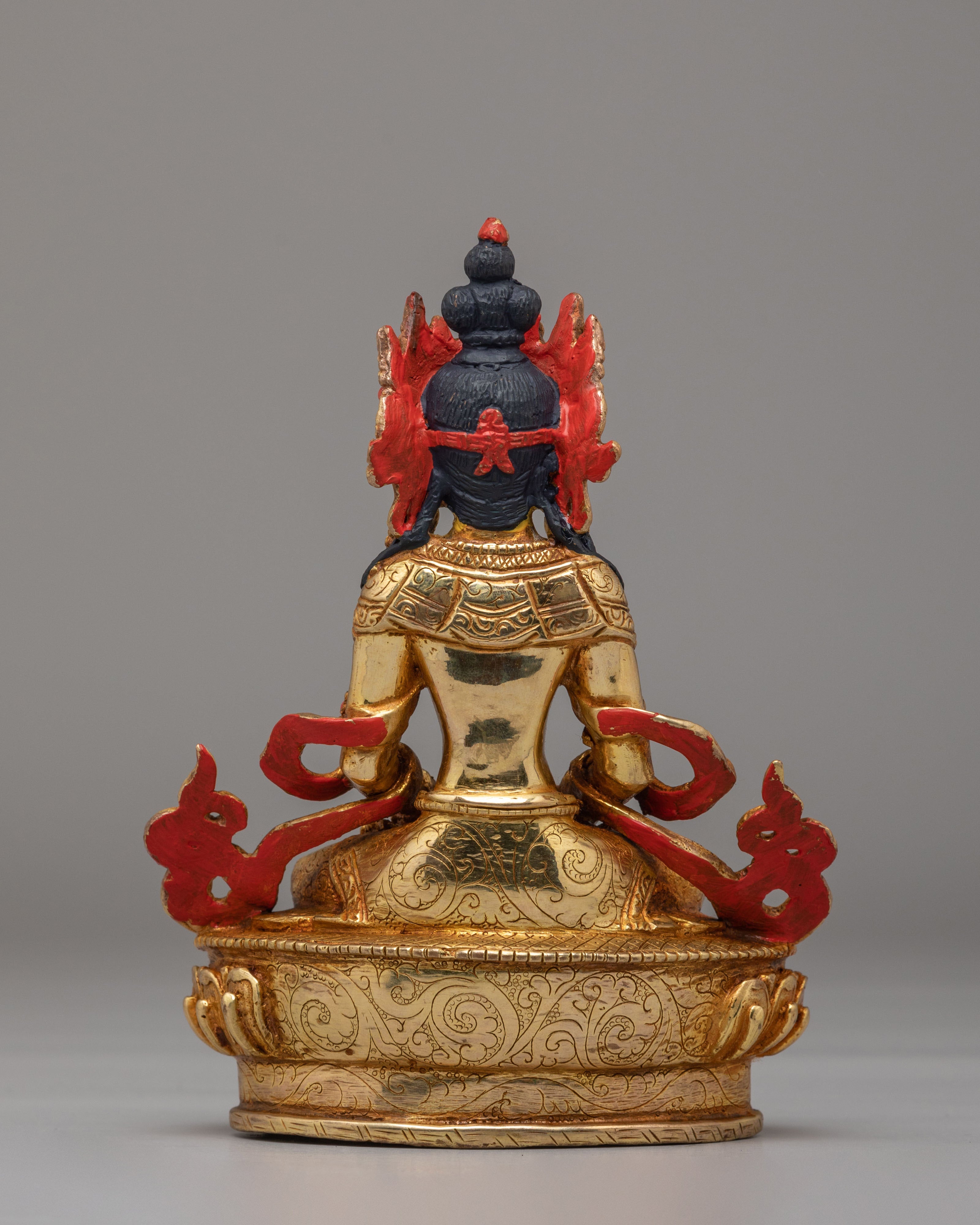 Amitayus Sacred Longevity Deity Sculpture | Symbol of Longevity, Vitality, and Infinite Life
