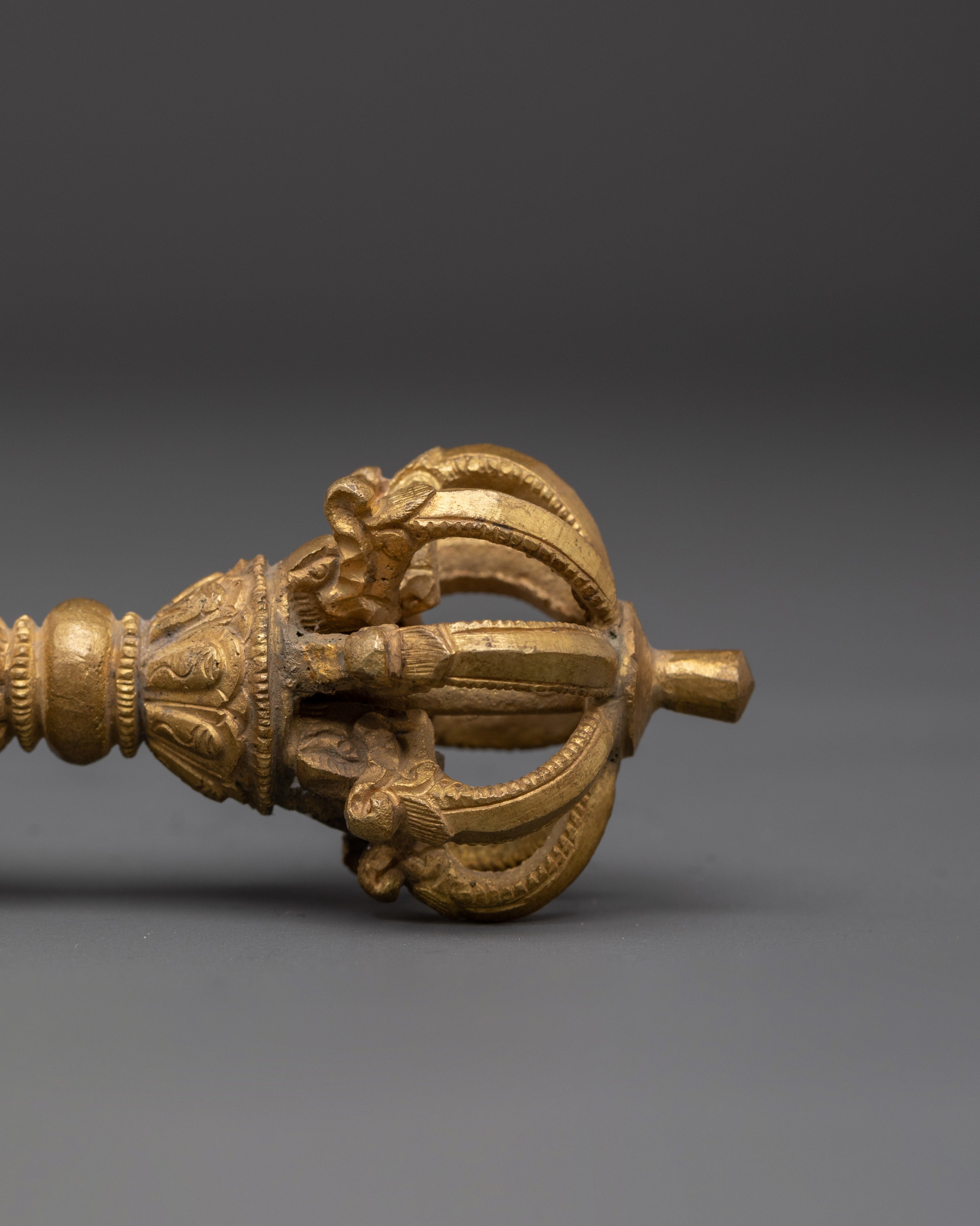 Spiritual Bell and Vajra Set | Sacred Bronze & Brass Ritual Tools