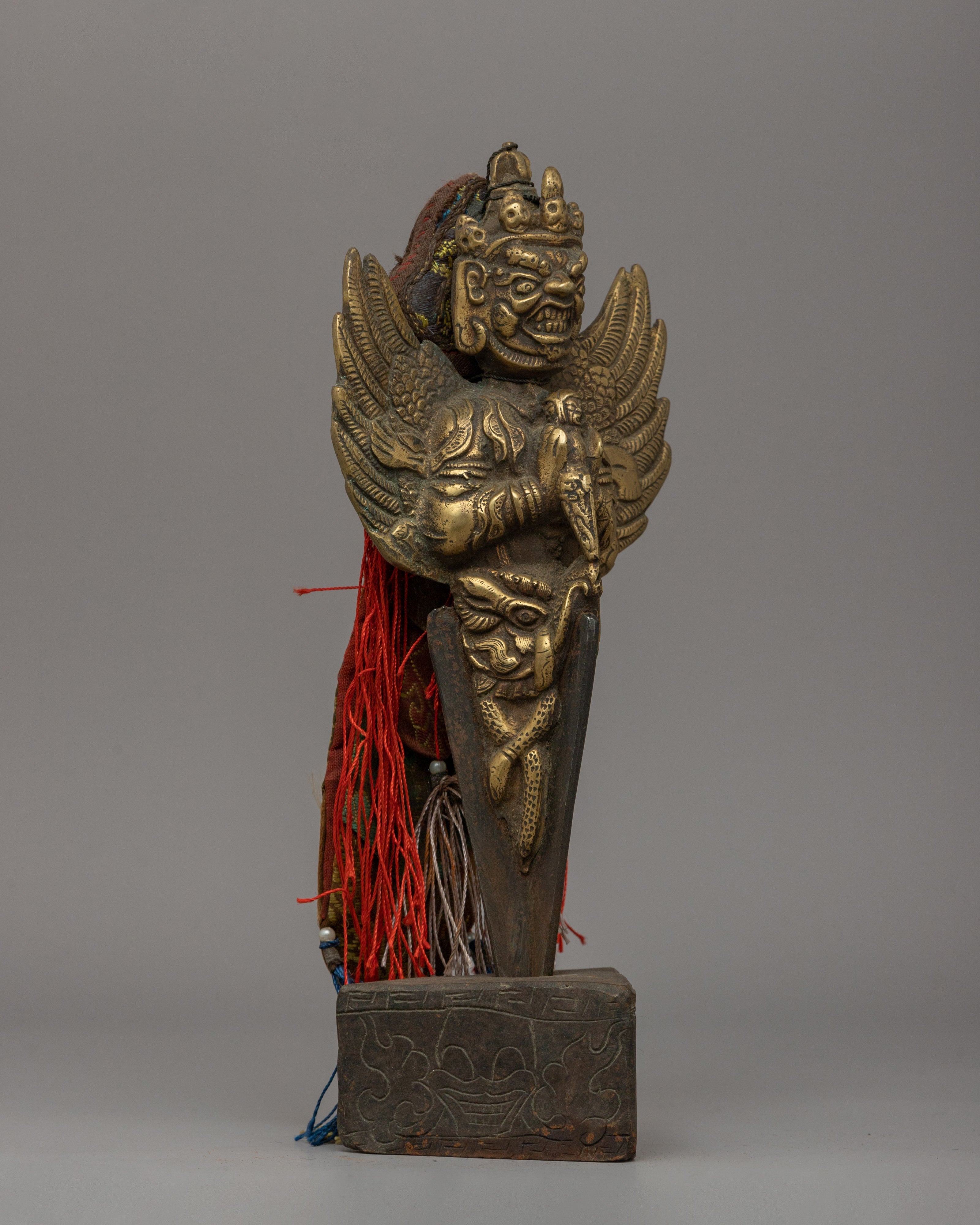 Handcrafted Tibetan Vajrakilaya Phurba | A Powerful Tantric Ritual Tool