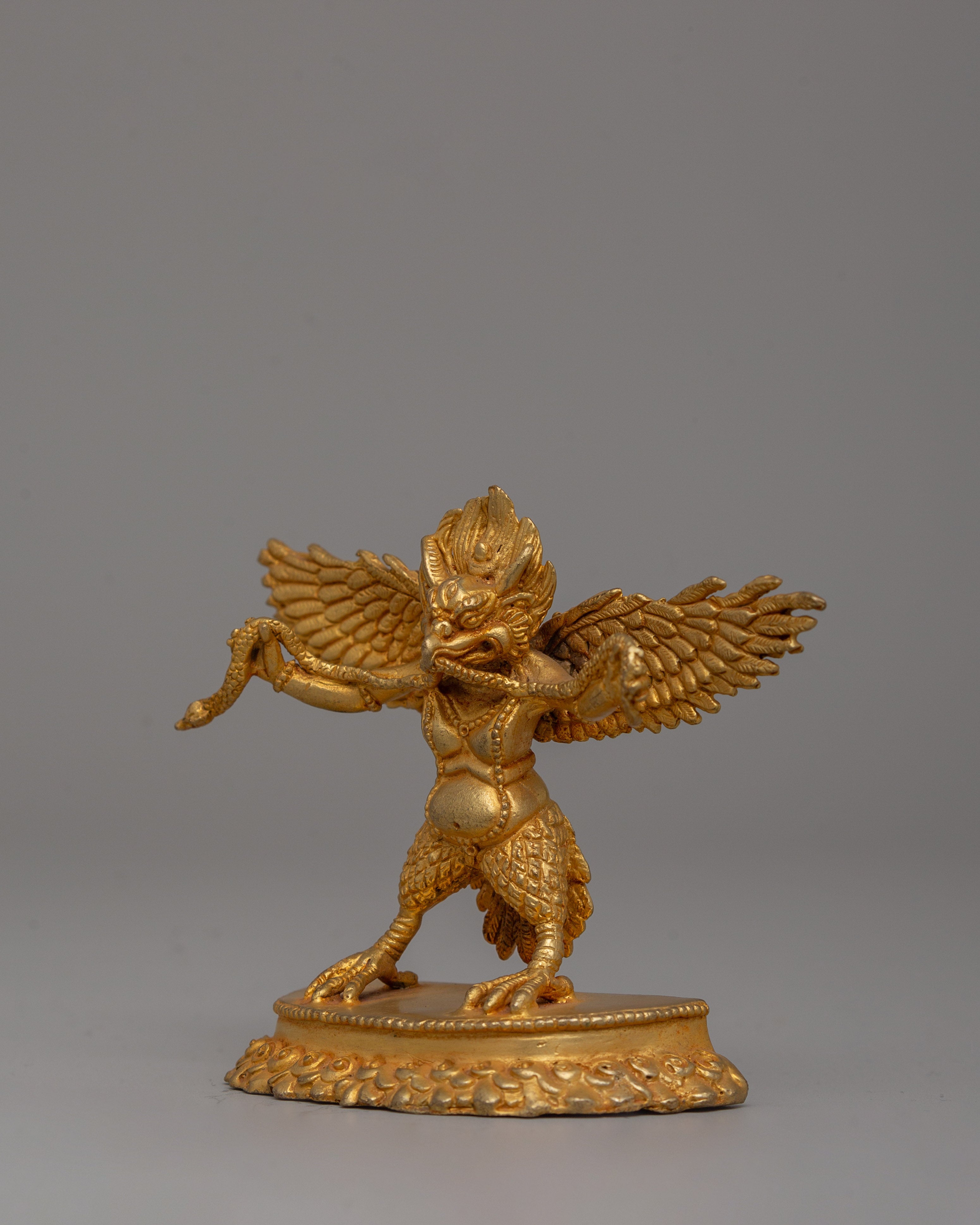 Garuda God of strength Statue for Dharma | 8.5 cm Tall Figurine