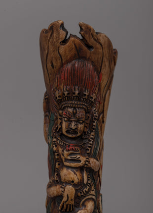 Handcrafted Mahakala Deity Statue | Protector of Tibetan Buddhism